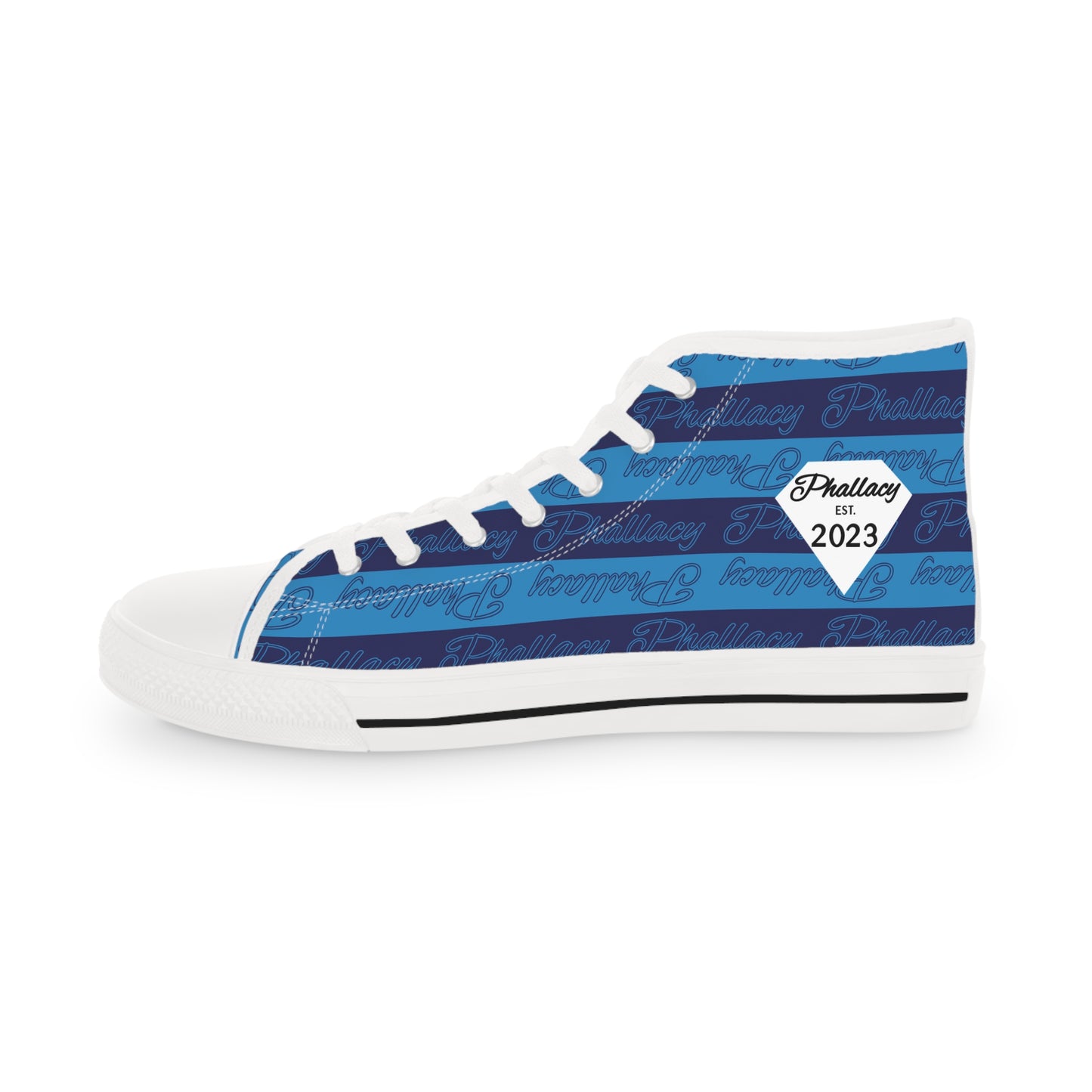 Phallacy Signature Designer Men's High Top Sneakers - Stylish Casual Footwear for Everyday Wear