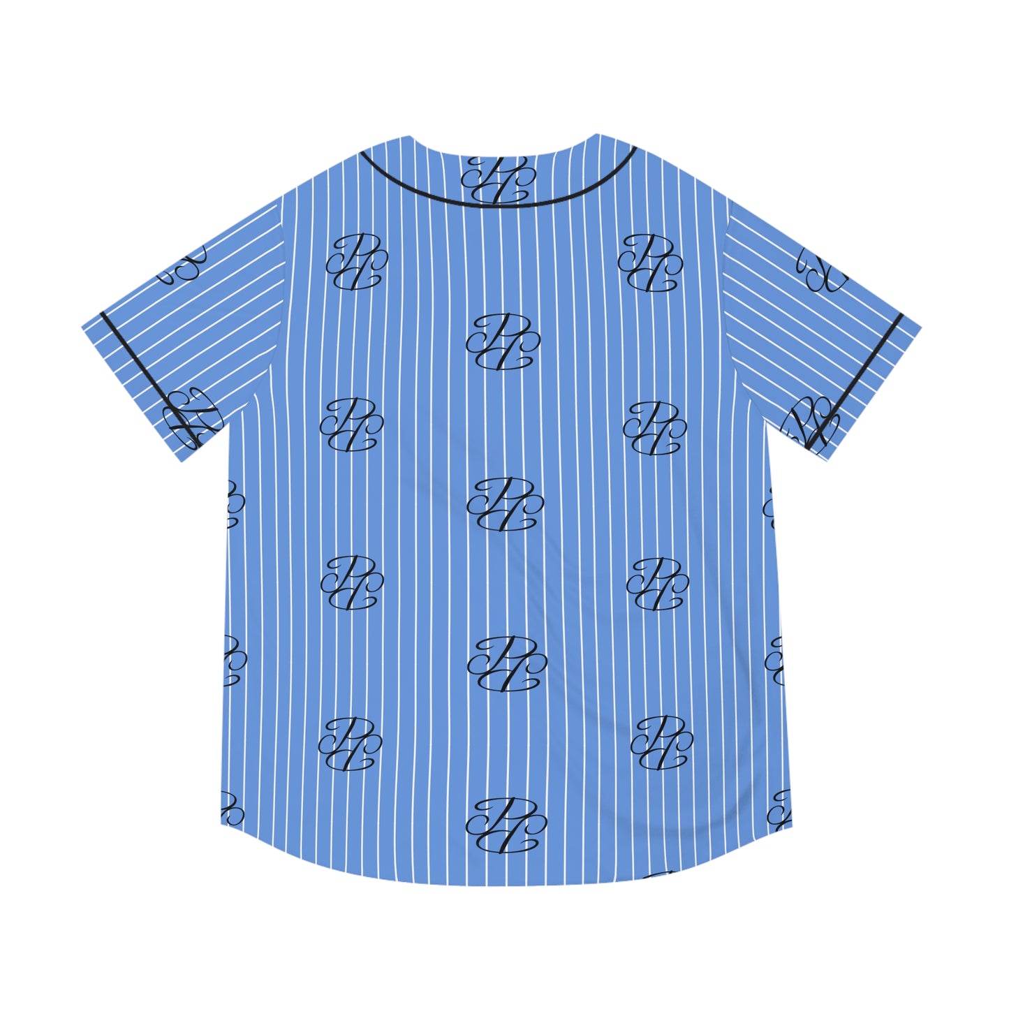 Phallacy Players Striped Designer Men's Baseball Jersey