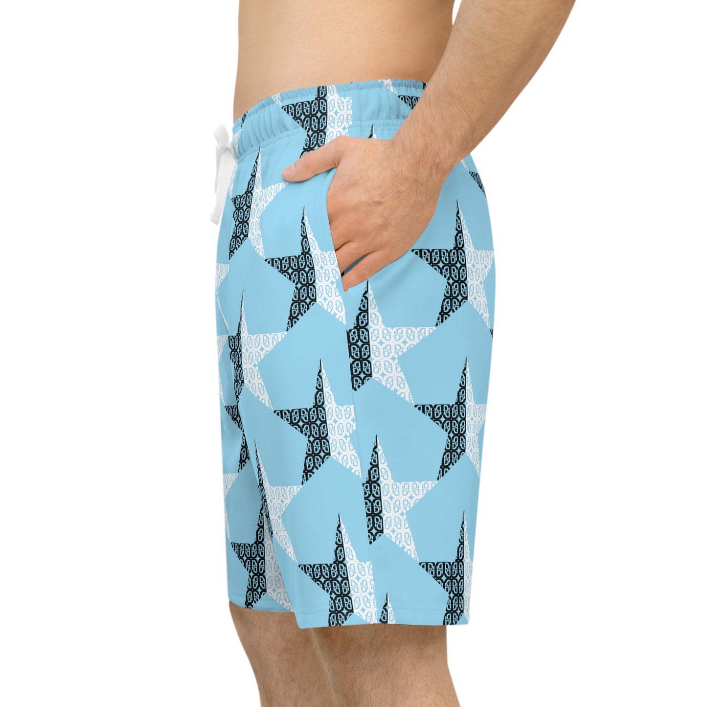 Phallacy Star Designer Athletic Shorts