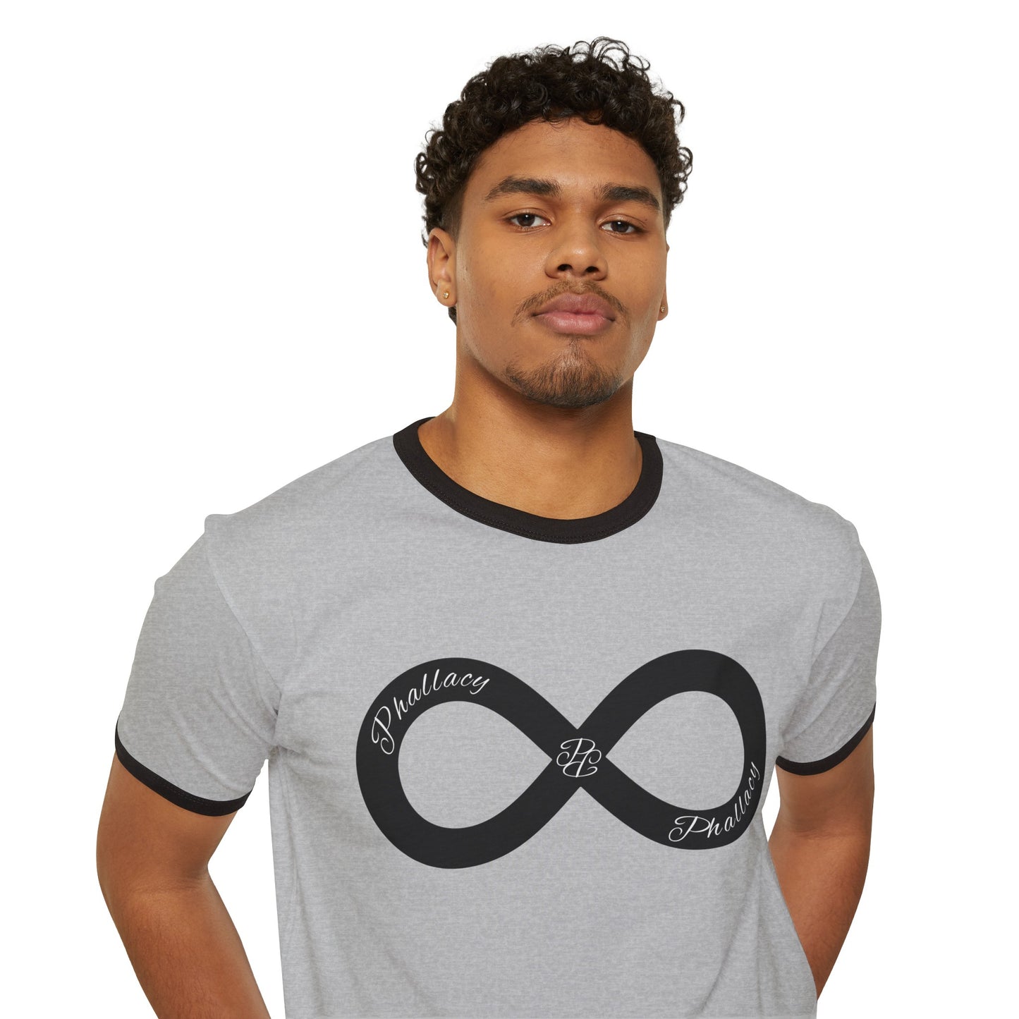 Phallacy Unisex Cotton Ringer Tee