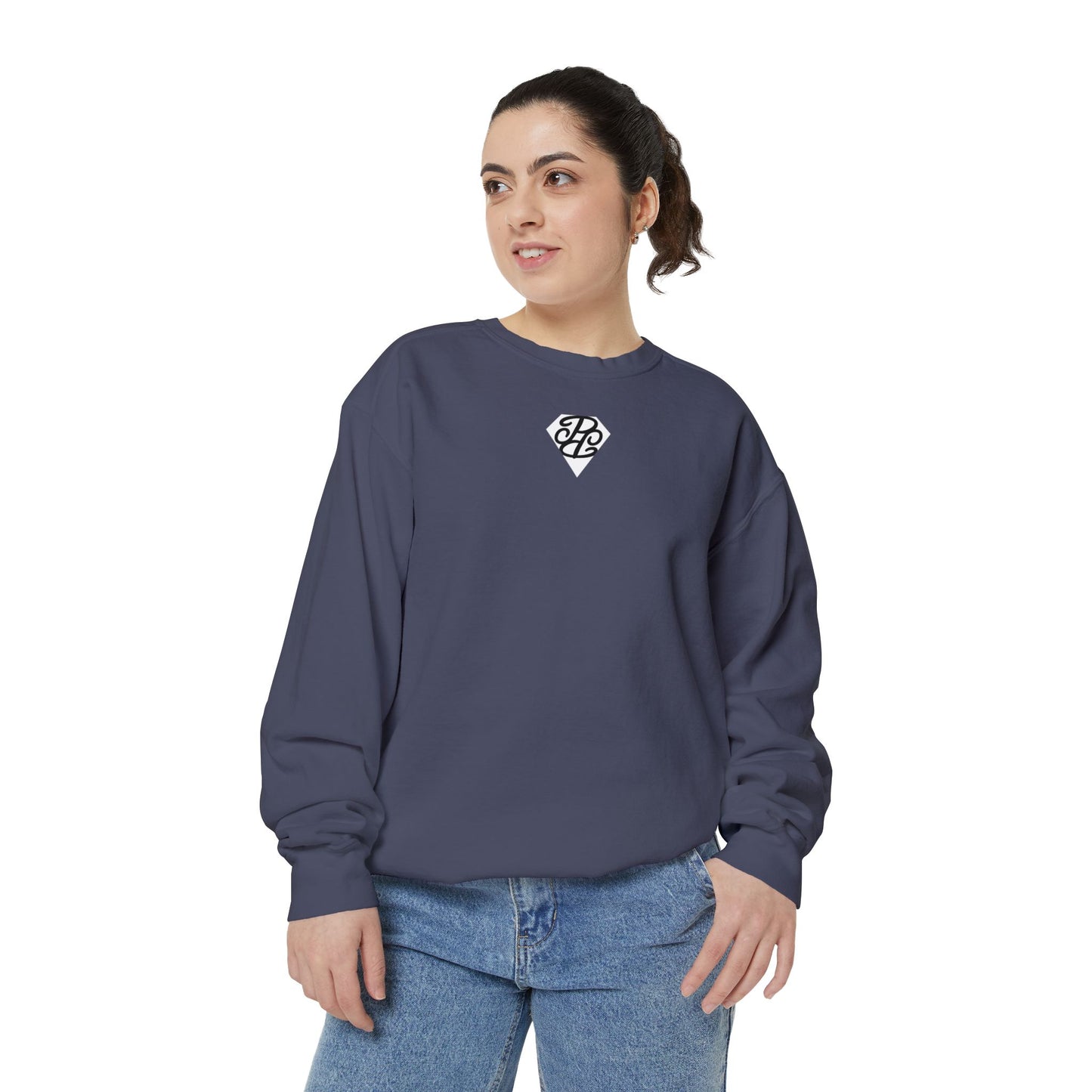 Phallacy Diamond Unisex Garment-Dyed Sweatshirt