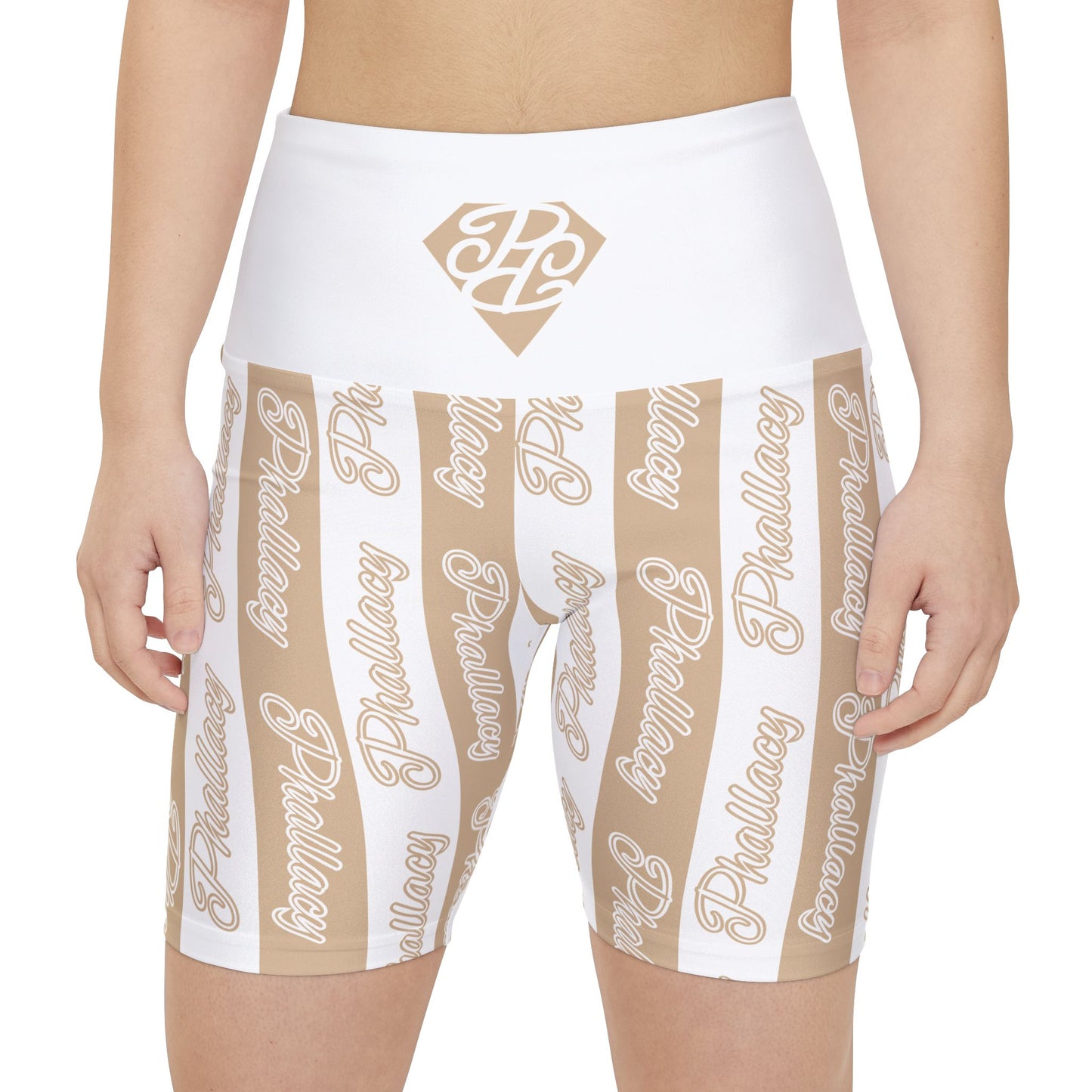 Phallacy Signature Designer Women's Workout Shorts
