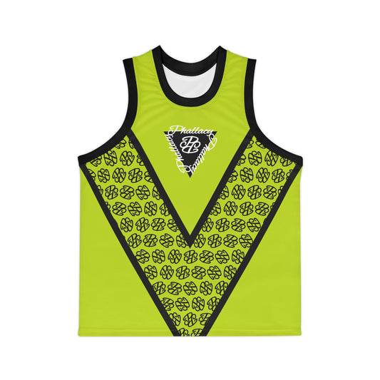 Phallacy Time Designer Unisex Basketball Jersey