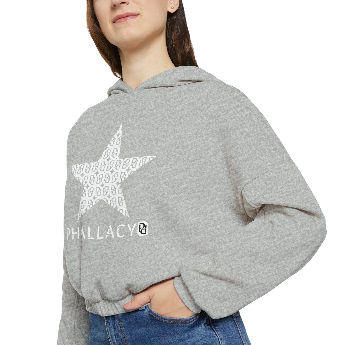 Phallacy Star Cinched Bottom Hoodie