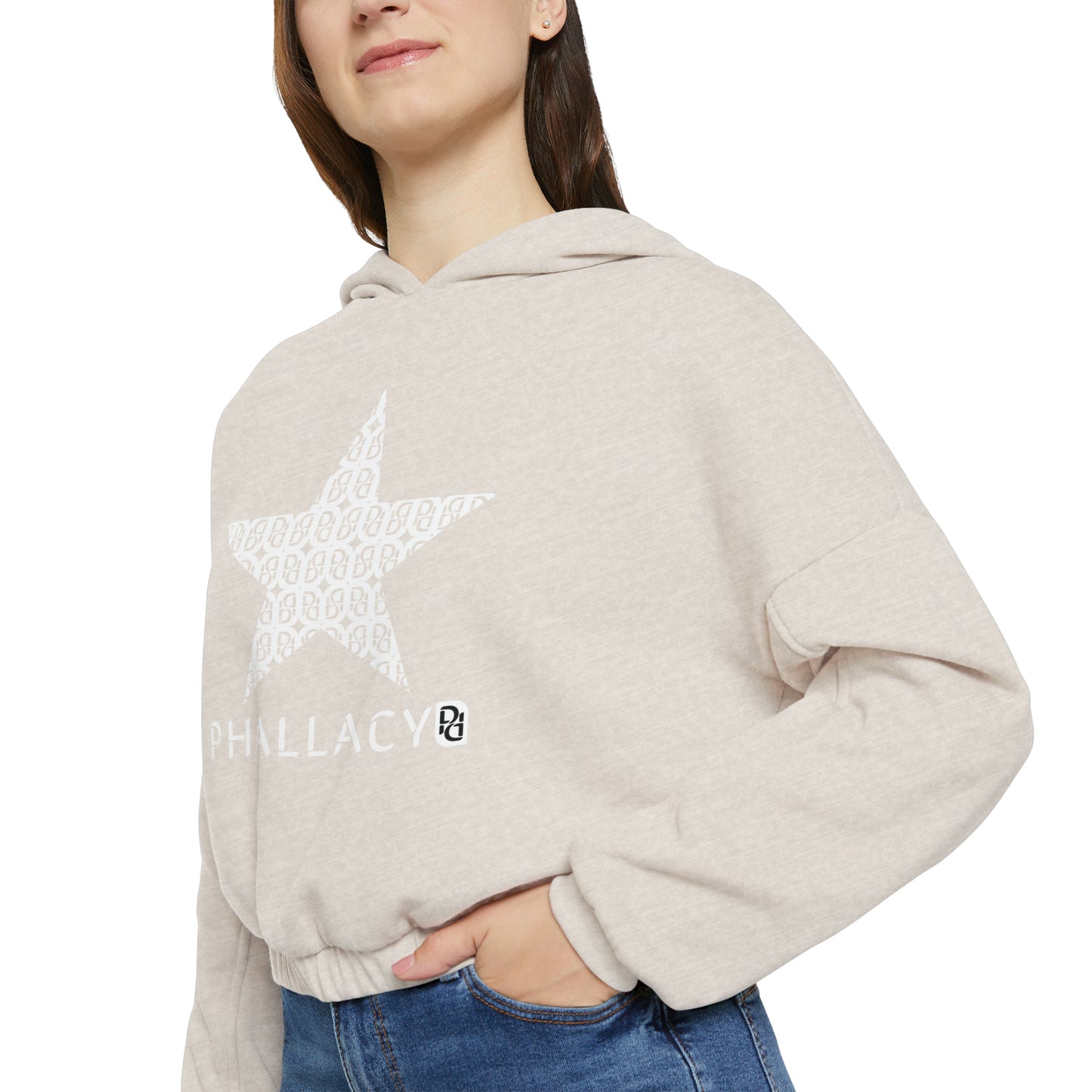 Phallacy Star Cinched Bottom Hoodie