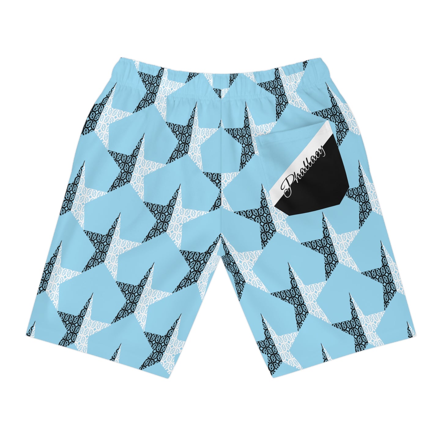 Phallacy Star Designer Athletic Shorts