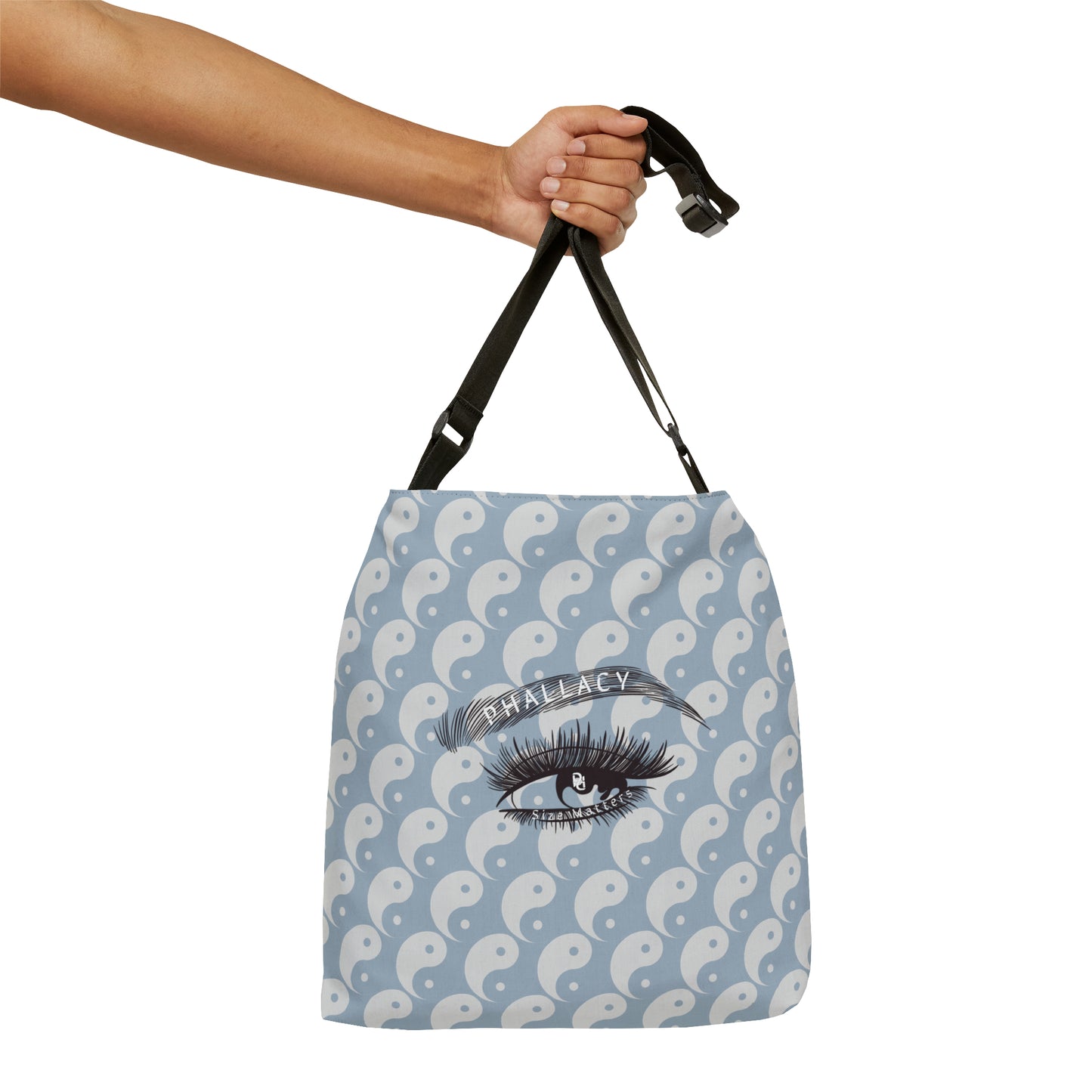 Phallacy Yin-Yang Designer Adjustable Tote Bag