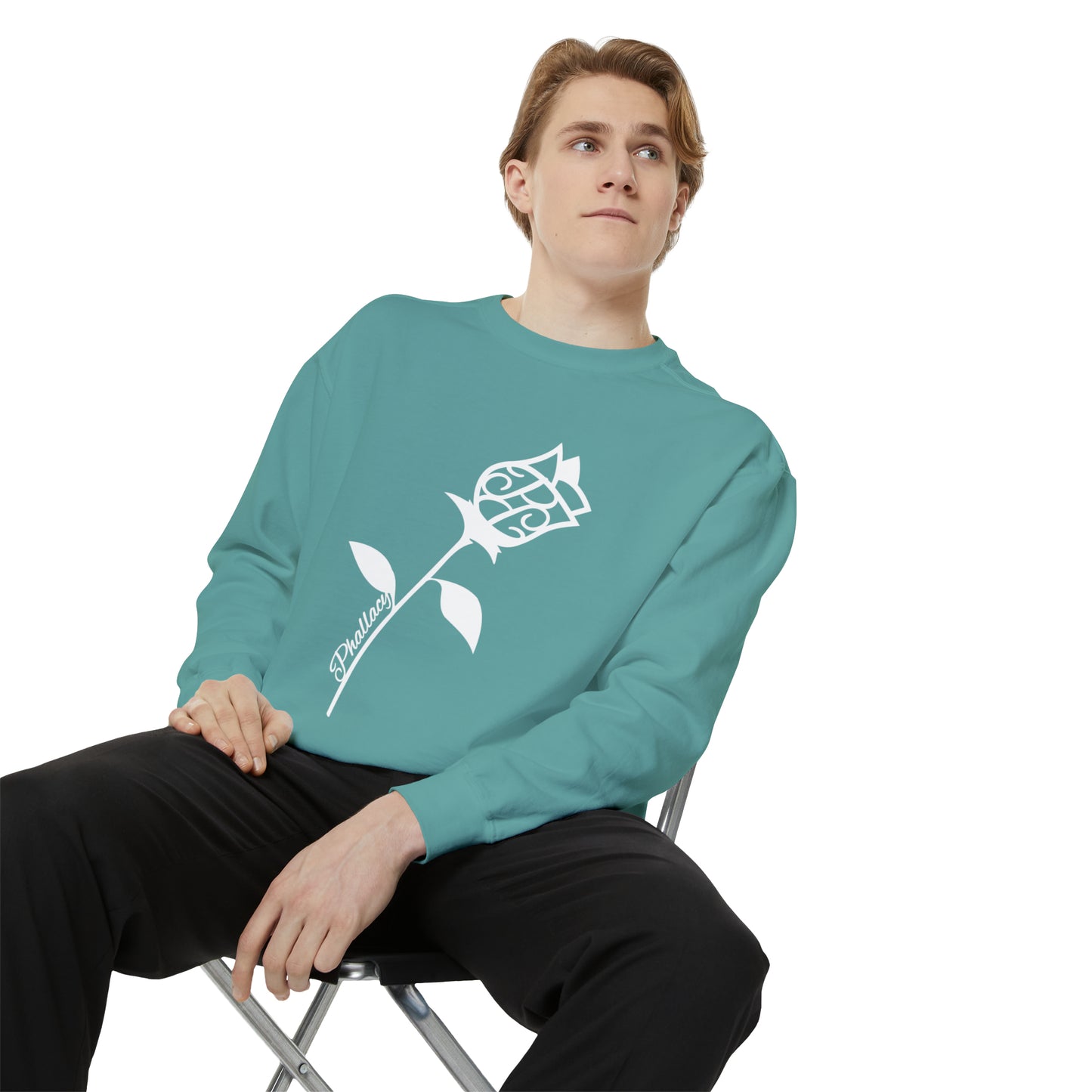 Phallacy Unisex Garment-Dyed Sweatshirt