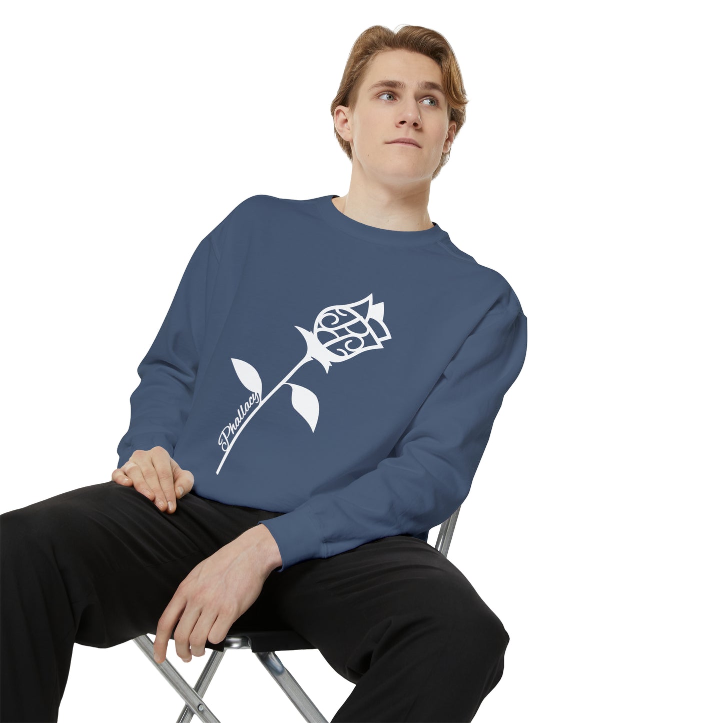 Phallacy Unisex Garment-Dyed Sweatshirt