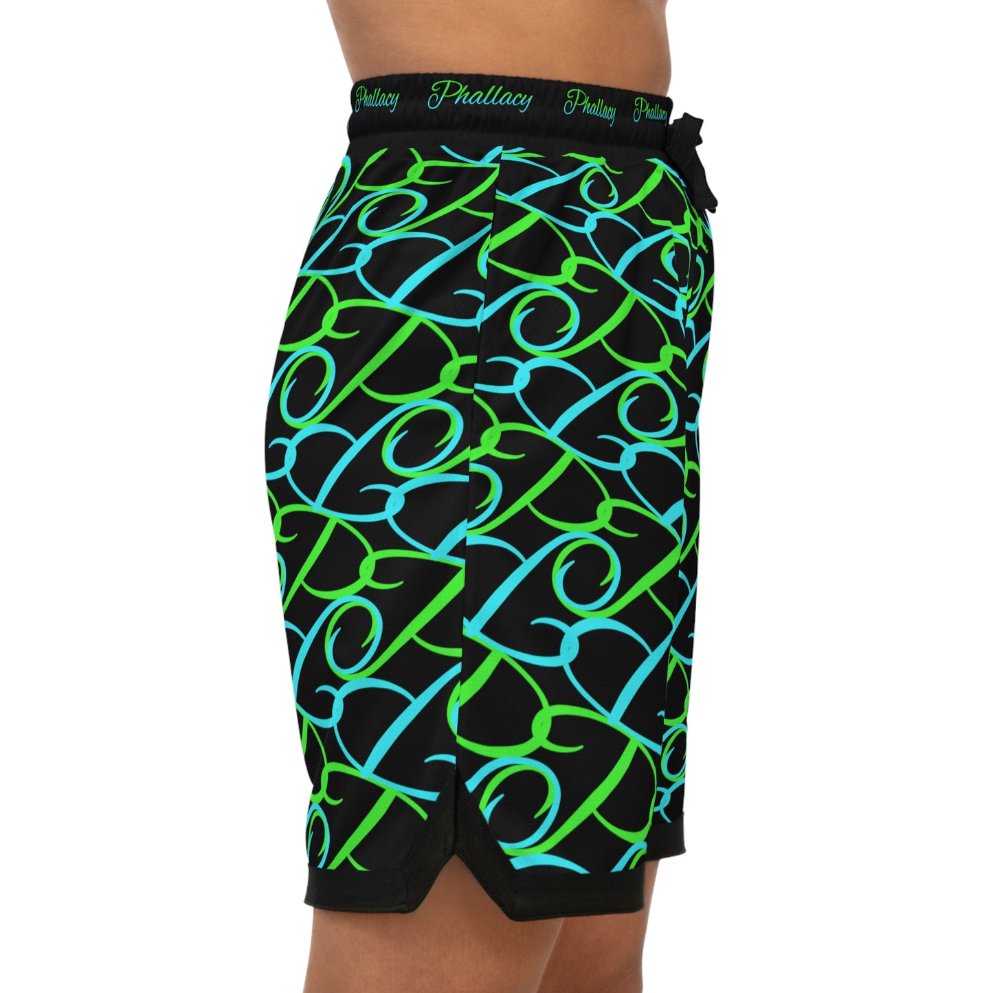 Phallacy Players Designer Unisex Basketball Shorts
