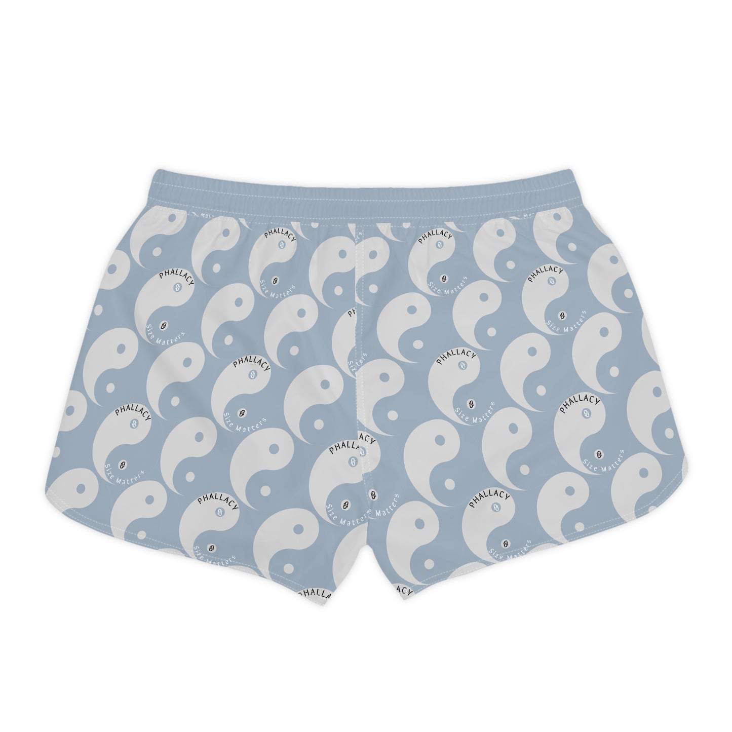 Phallacy Yin-Yang Designer Women's Casual Shorts