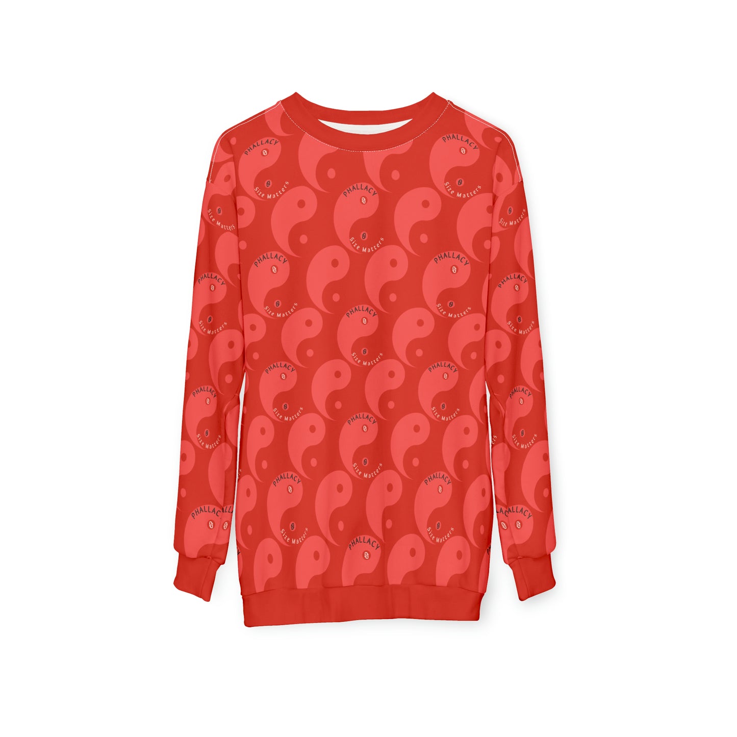 Phallacy Yin-Yang Designer Unisex Sweatshirt