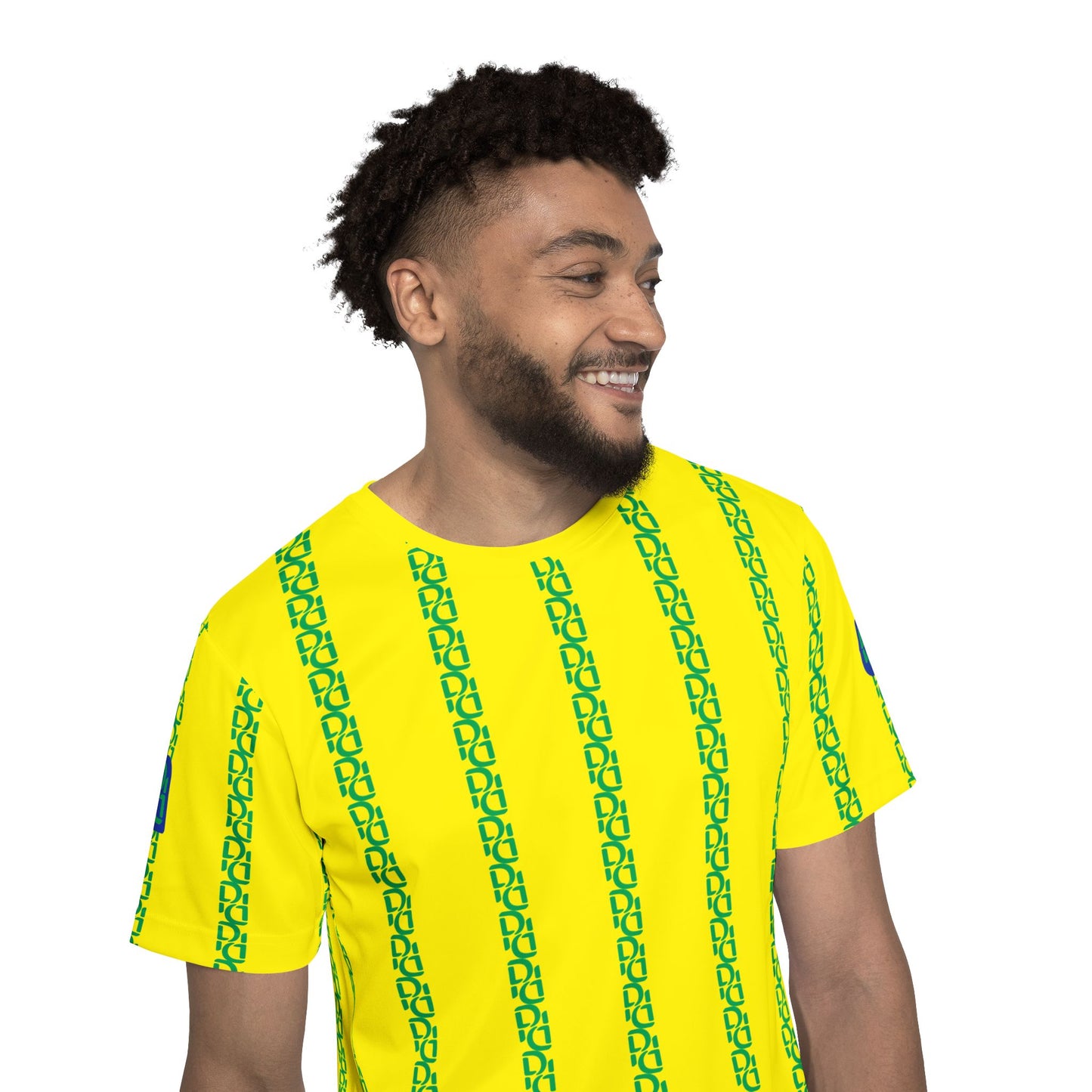 Phallacy Striped Designer Men's Sports Jersey