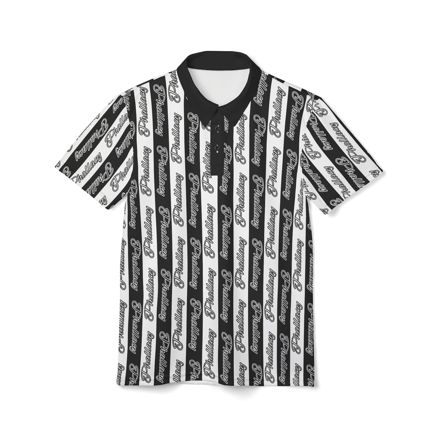 Phallacy Signature Designer Unisex Polo Shirt