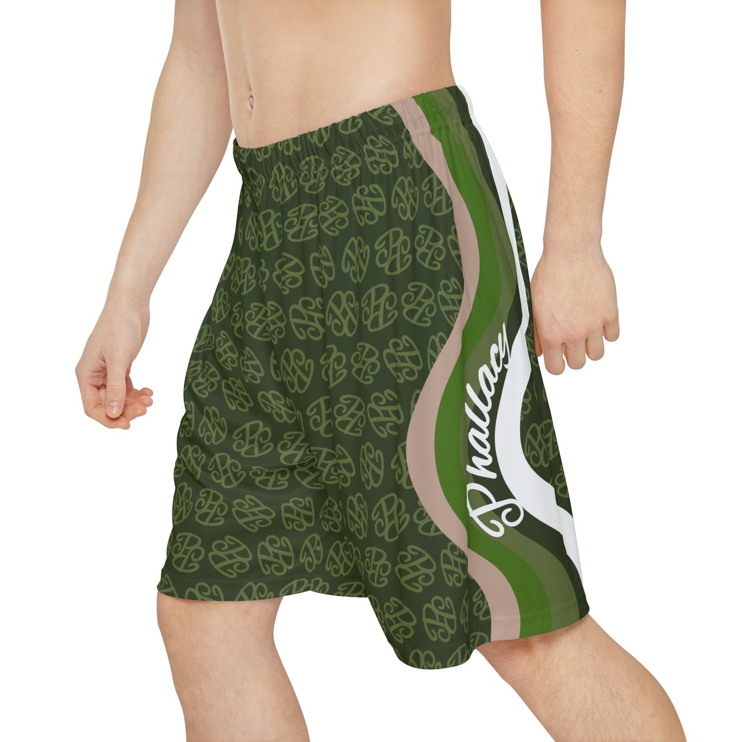 Phallacy Camo Designer Men’s Sport Shorts