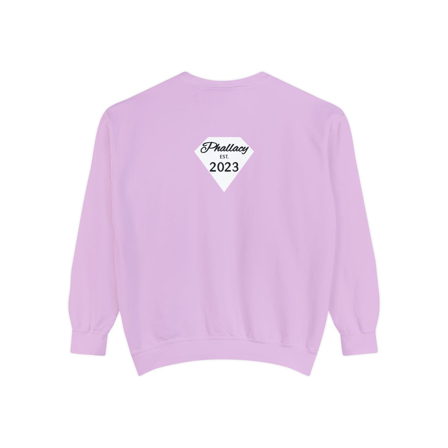 Phallacy Diamond Unisex Garment-Dyed Sweatshirt