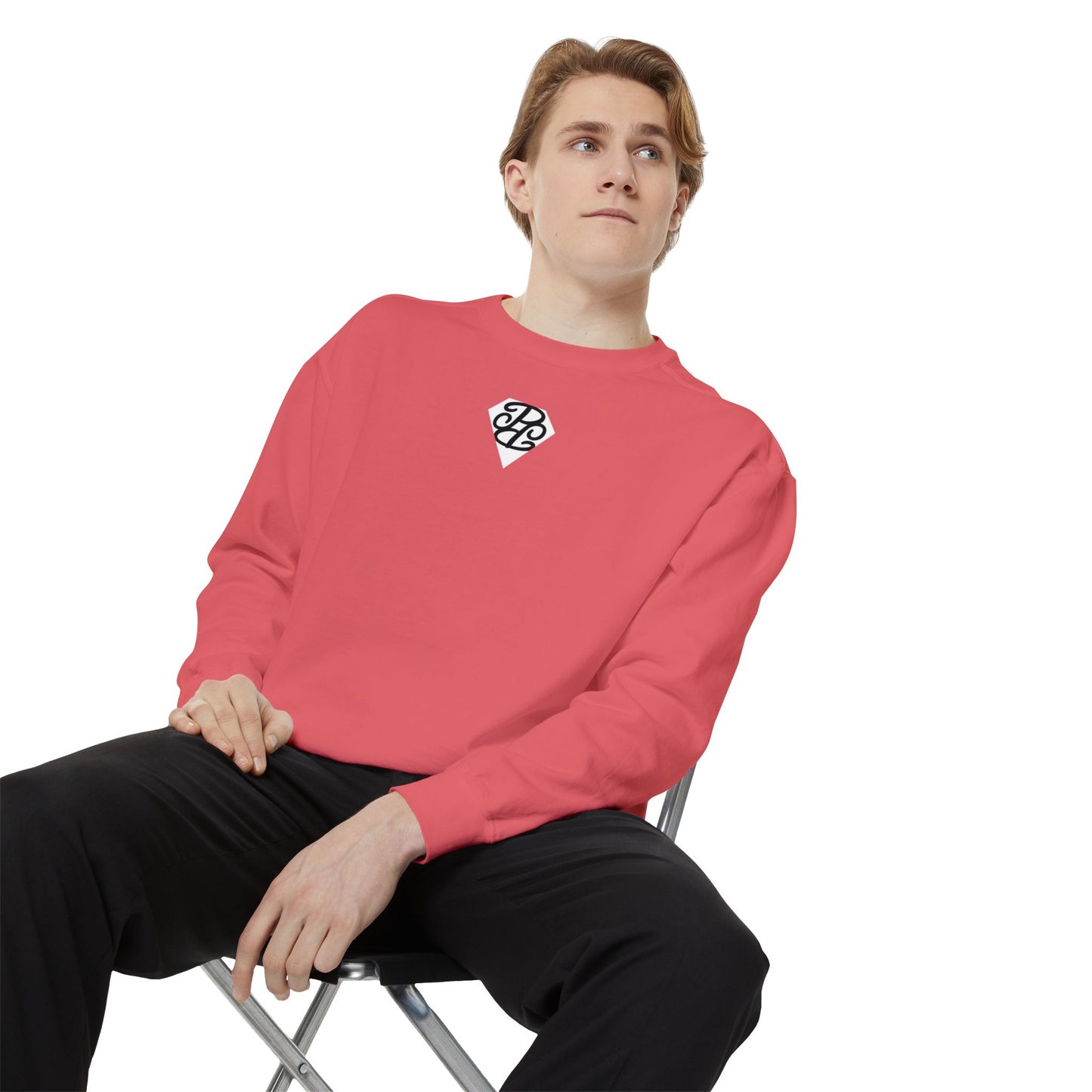 Phallacy Diamond Unisex Garment-Dyed Sweatshirt