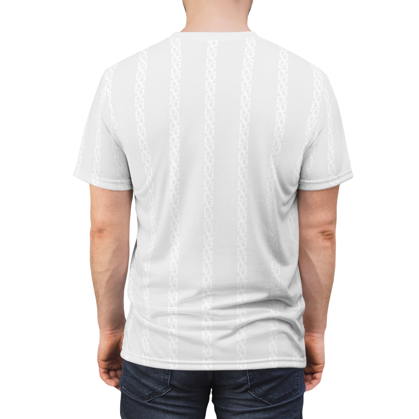 Phallacy Striped Designer Men's Tee