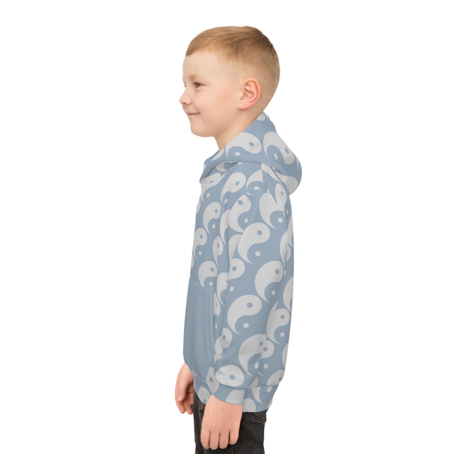 Phallacy Yin-Yang Designer Youth Hoodie