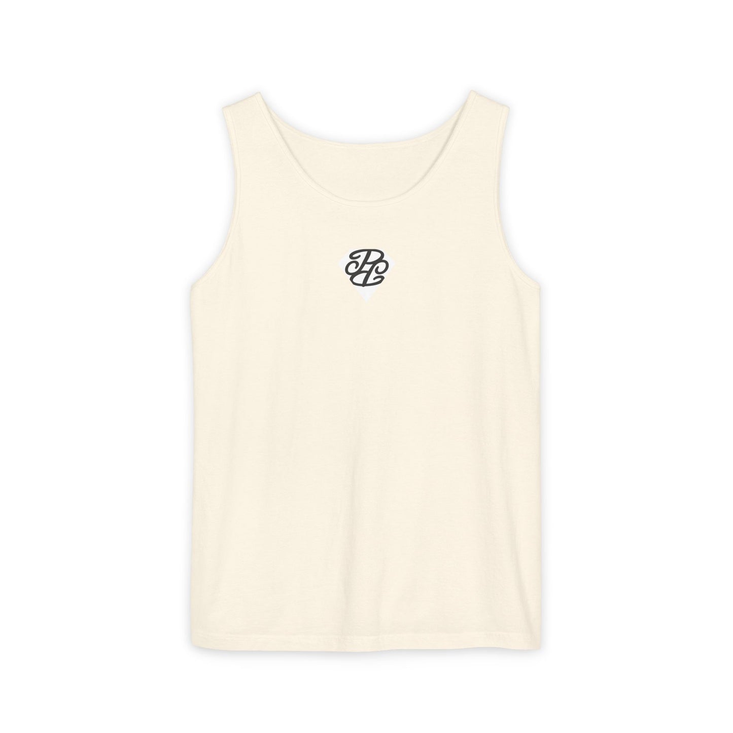 Phallacy Diamond Unisex Garment-Dyed Tank Top