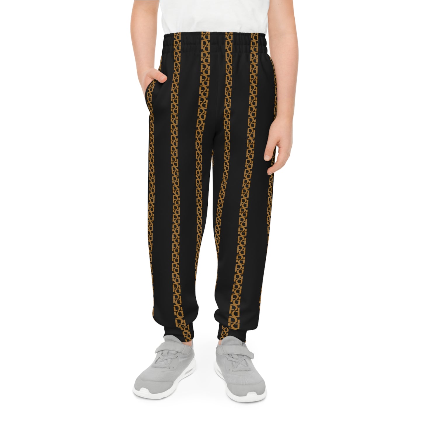 Phallacy Striped Designer Youth Joggers