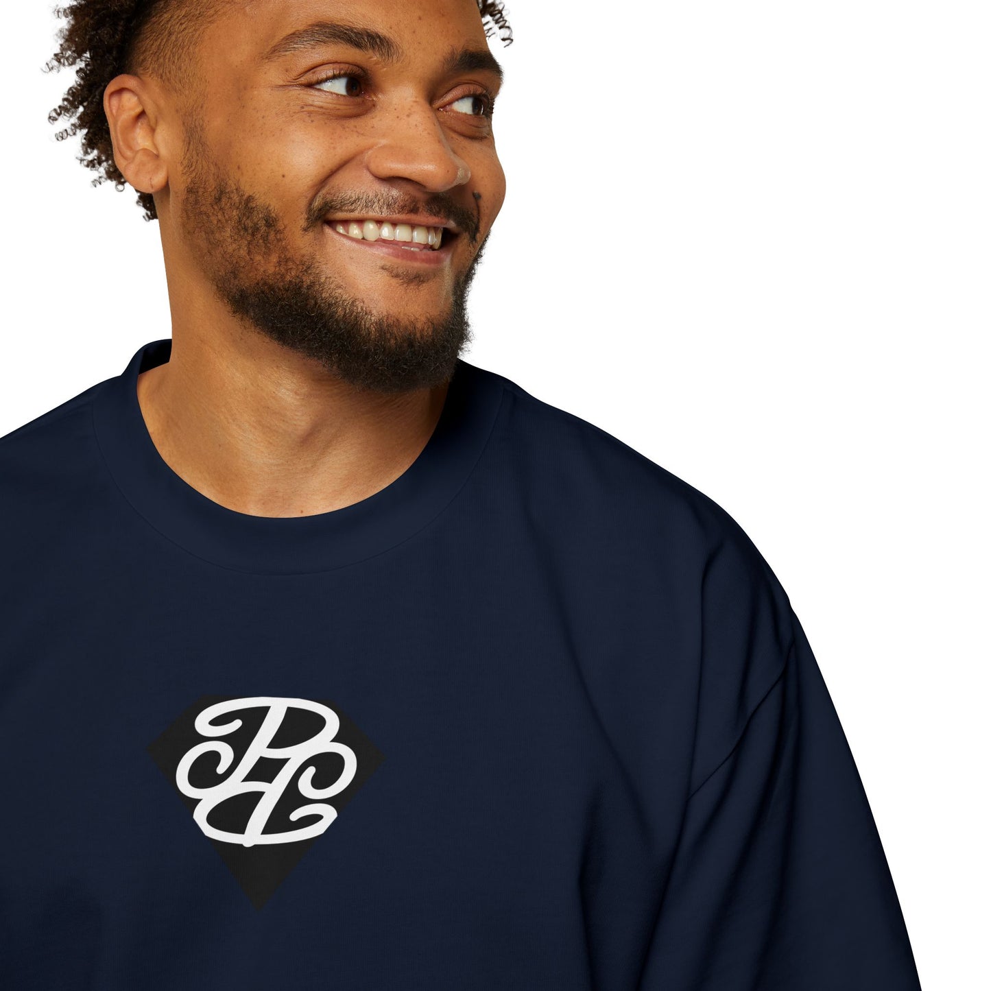 Phallacy Diamond Men's Heavy Oversized Tee