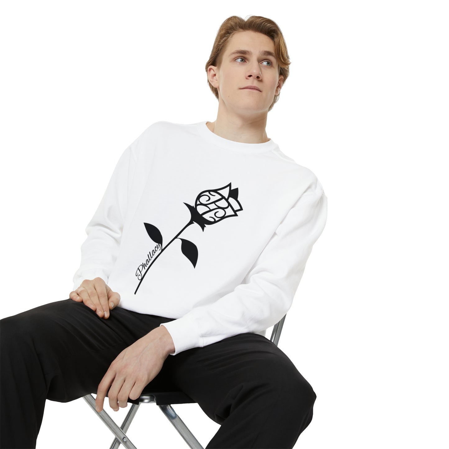 Phallacy Unisex Garment-Dyed Sweatshirt