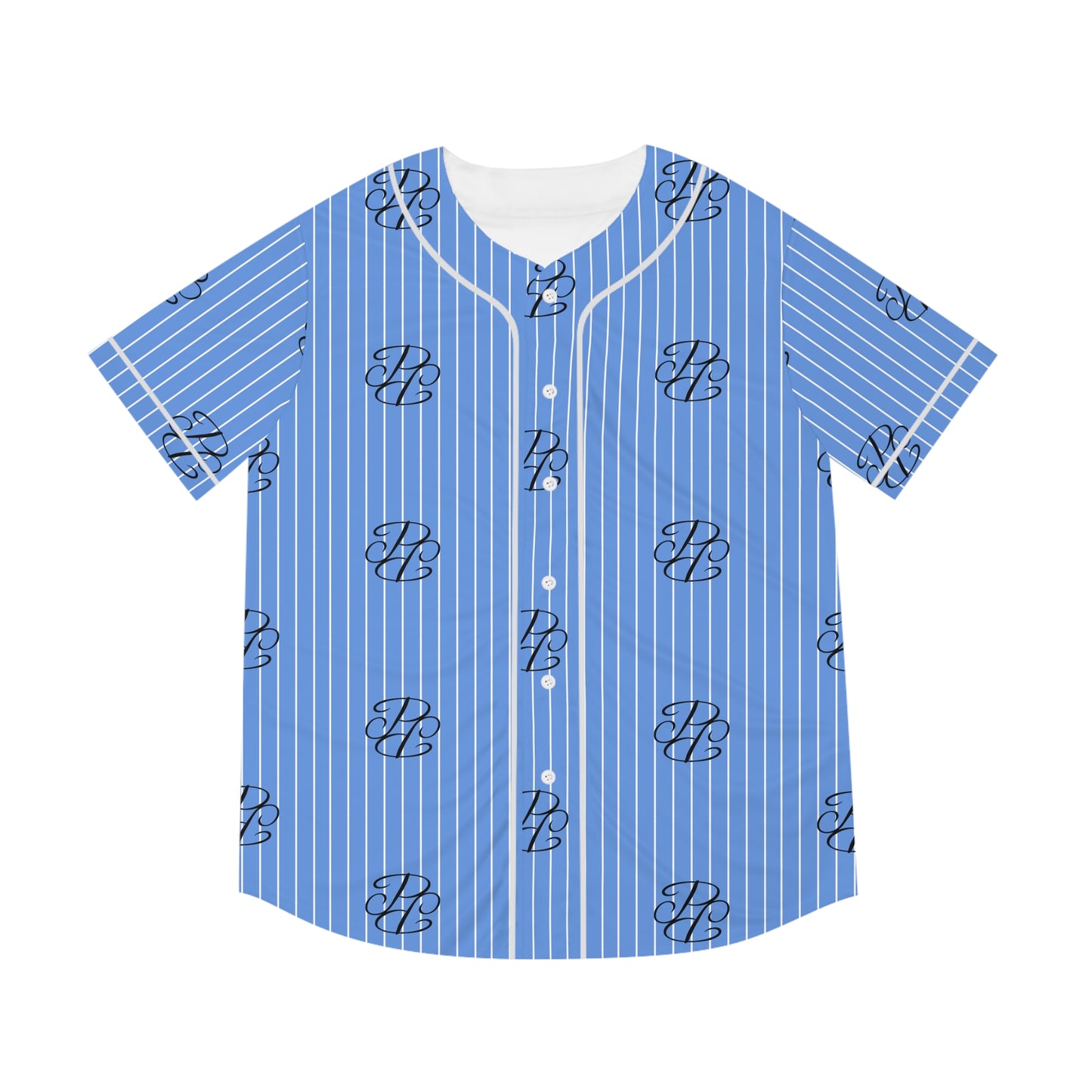 Phallacy Players Striped Designer Men's Baseball Jersey