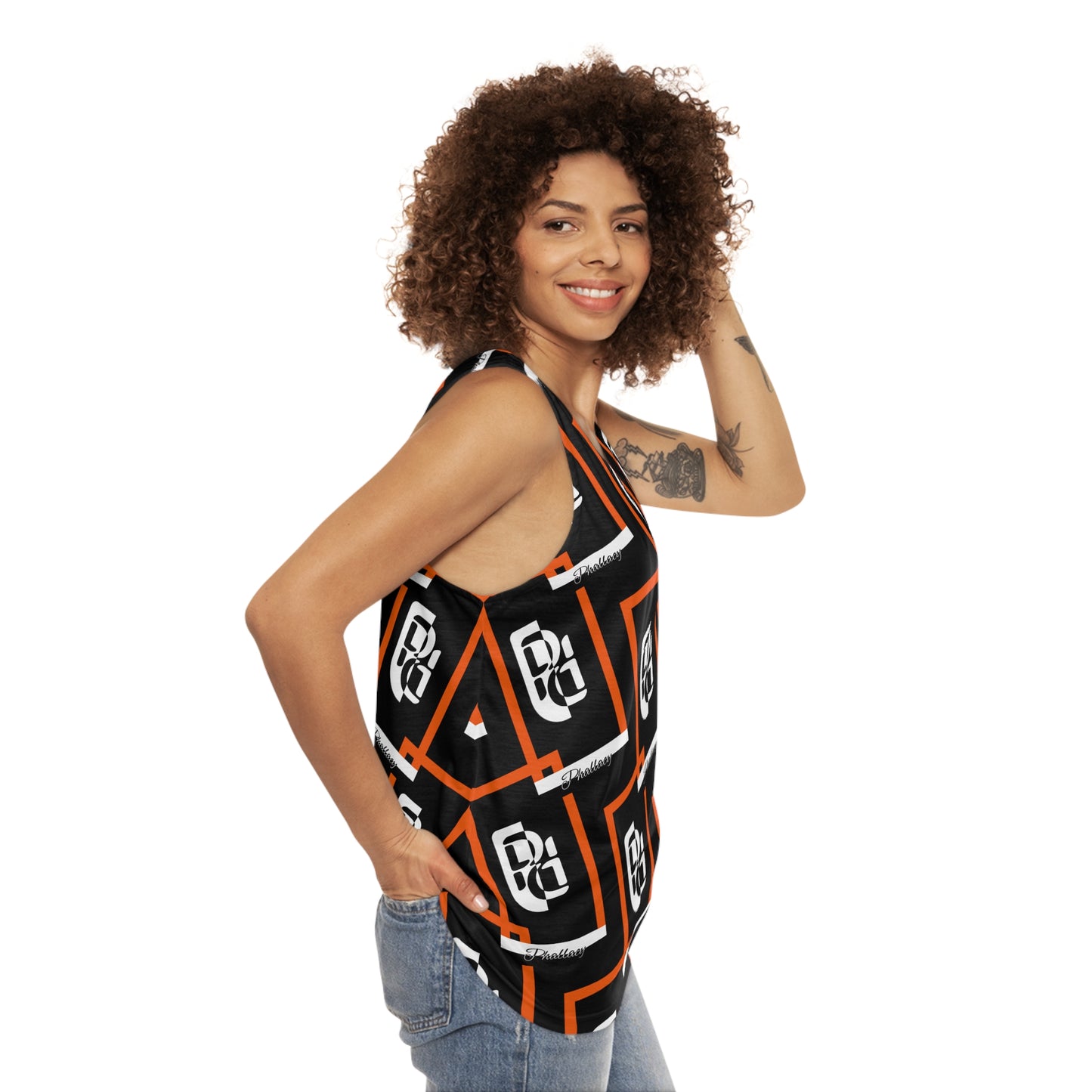 Phallacy Frame Designer Unisex Tank Top