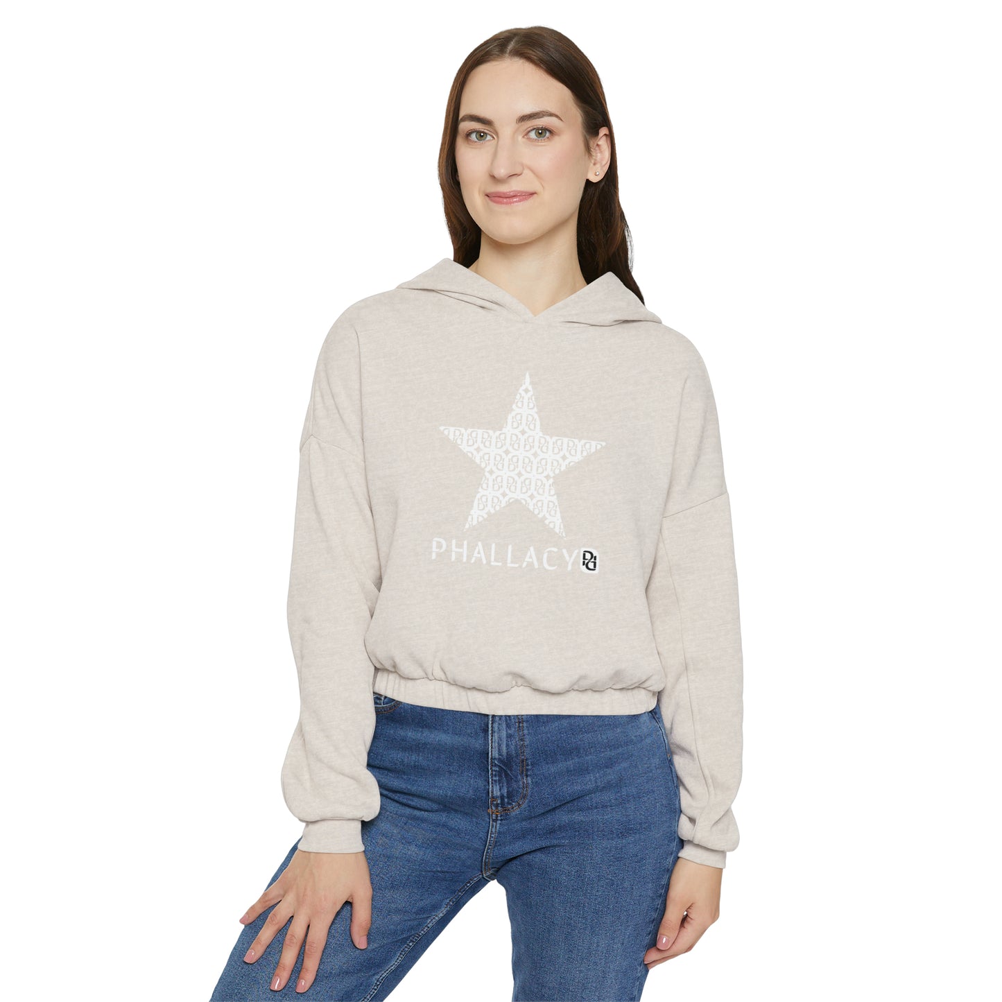 Phallacy Star Cinched Bottom Hoodie