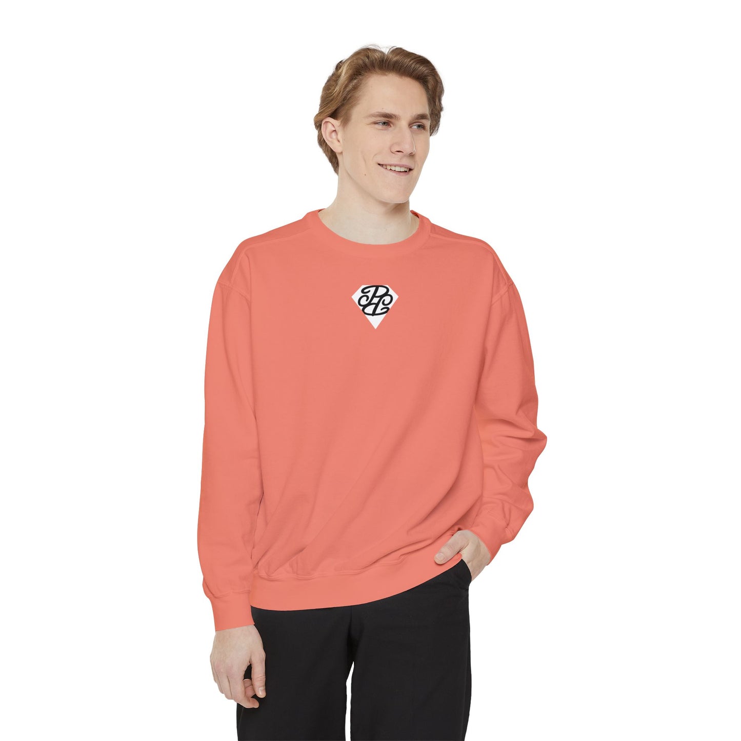 Phallacy Diamond Unisex Garment-Dyed Sweatshirt