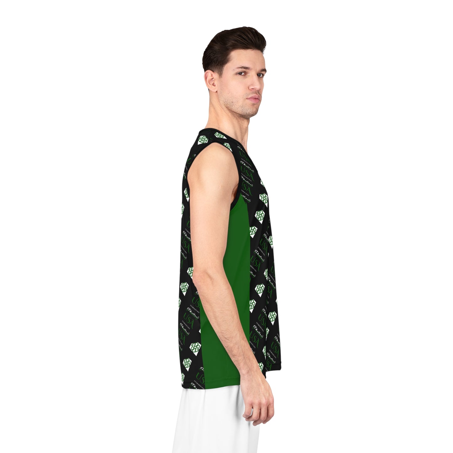 Phallacy Diamond Designer Men's Basketball Jersey