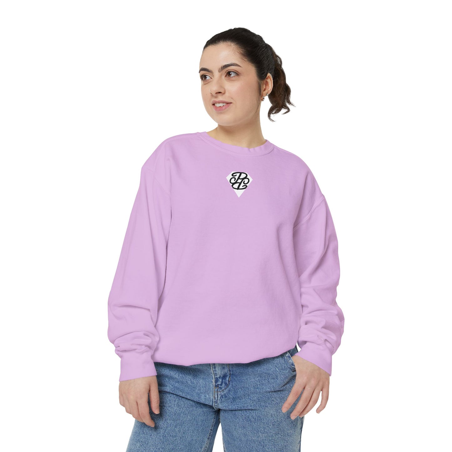 Phallacy Diamond Unisex Garment-Dyed Sweatshirt