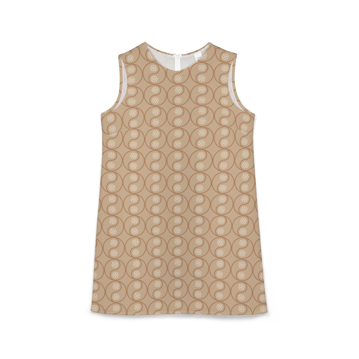 Phallacy Yin-Yang Designer A-line Sleeveless Dress