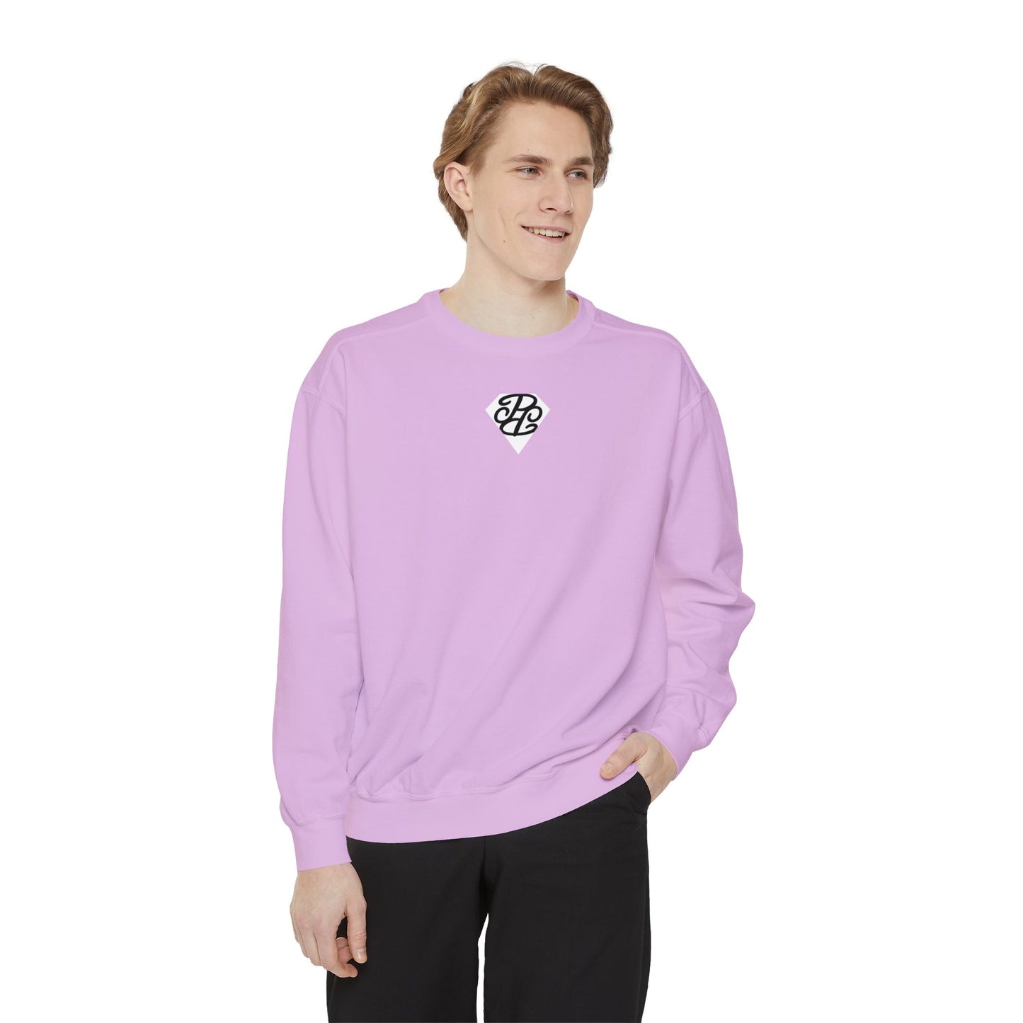 Phallacy Diamond Unisex Garment-Dyed Sweatshirt