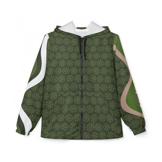 Phallacy Camo Designer Unisex Windbreaker Jacket