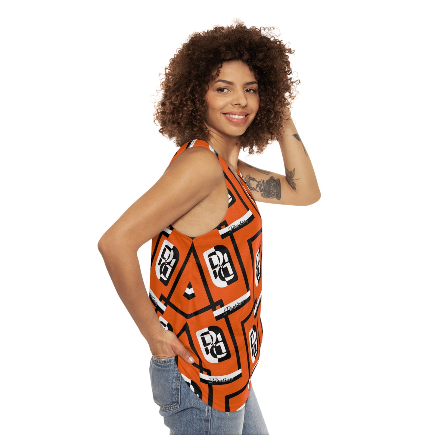 Phallacy Frame Designer Unisex Tank Top