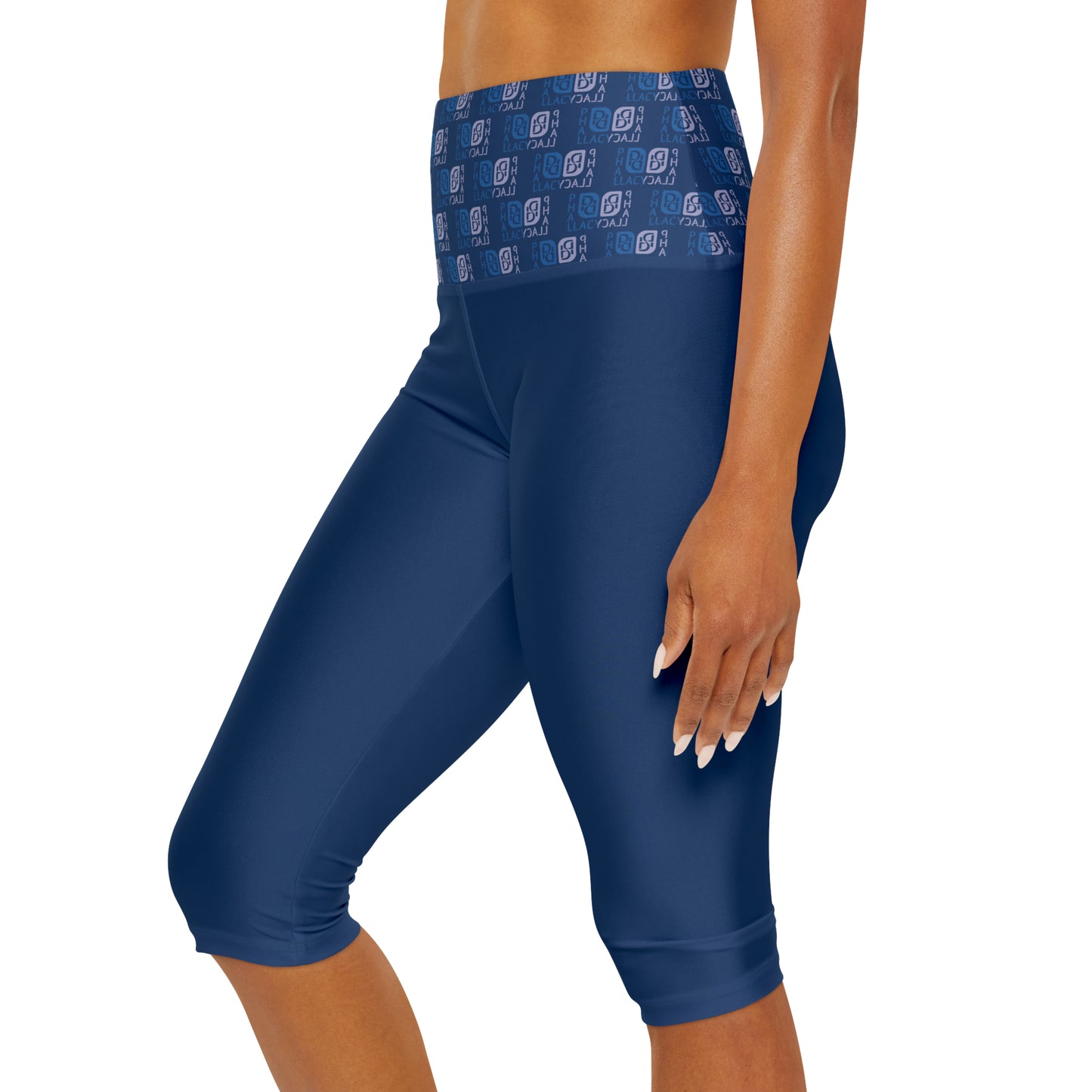 Phallacy Balance Designer Yoga Capri Leggings
