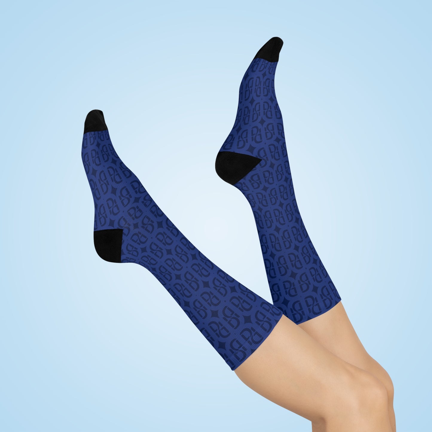 Phallacy Monogram Designer Cushioned Socks