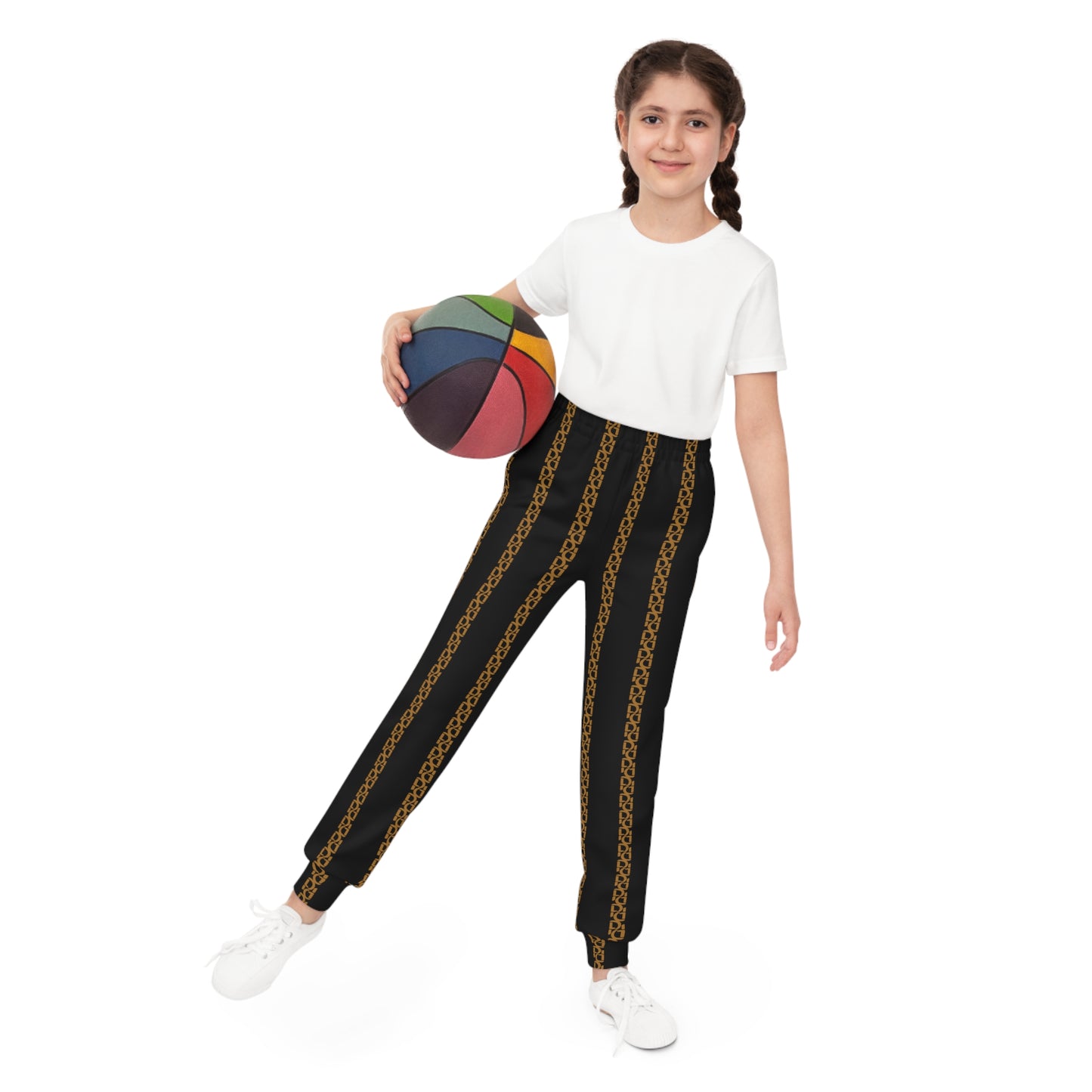 Phallacy Striped Designer Youth Joggers