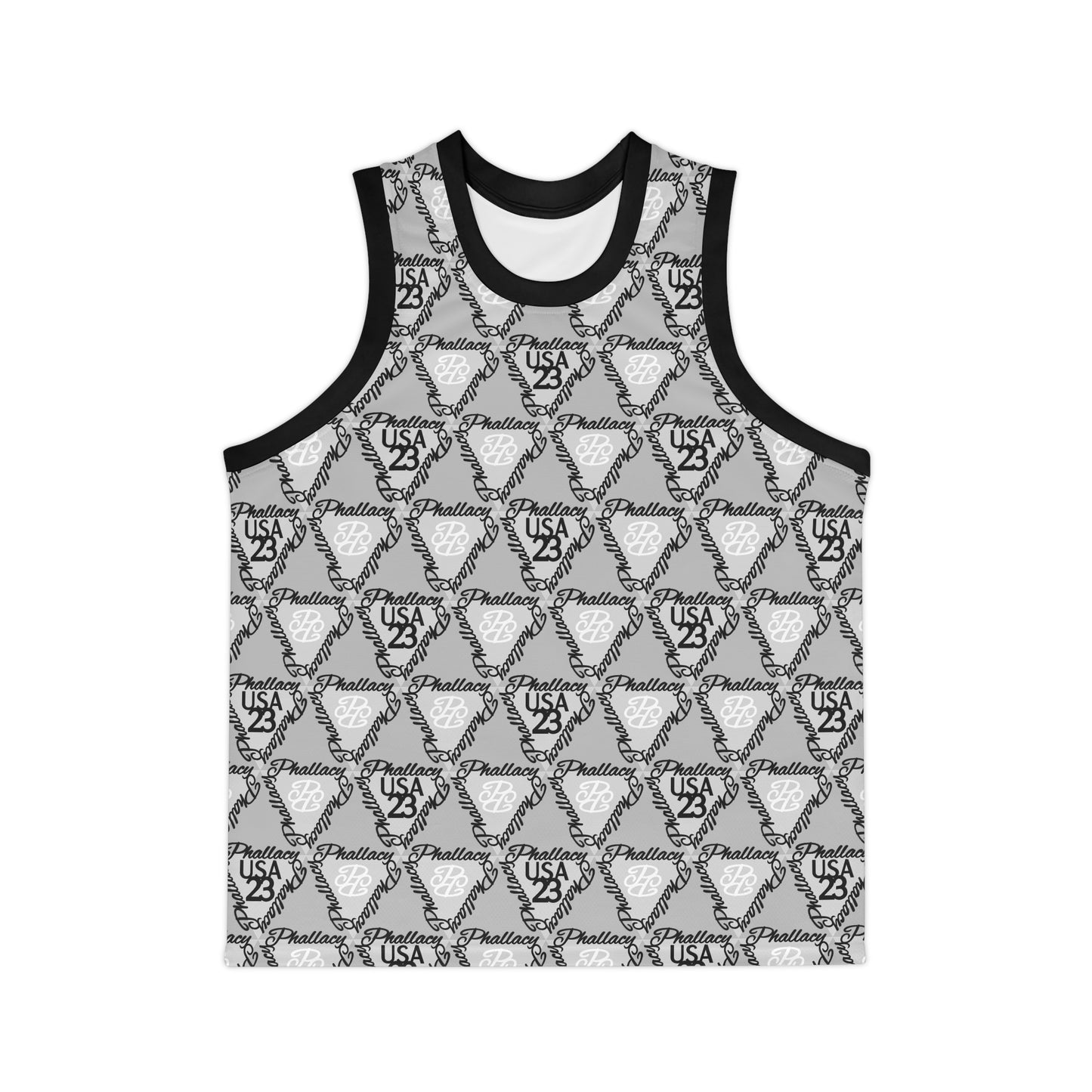 Phallacy Time Designer Men's Basketball Jersey