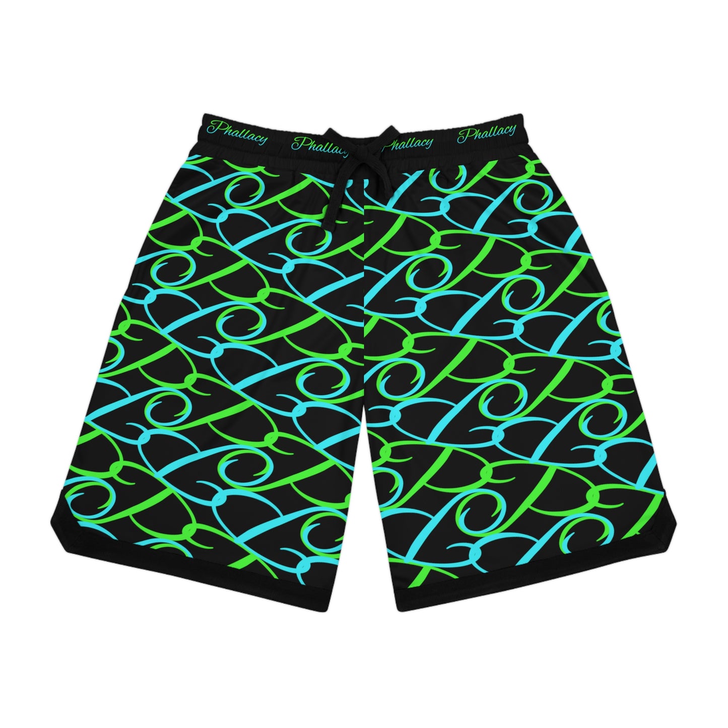 Phallacy Players Designer Unisex Basketball Shorts