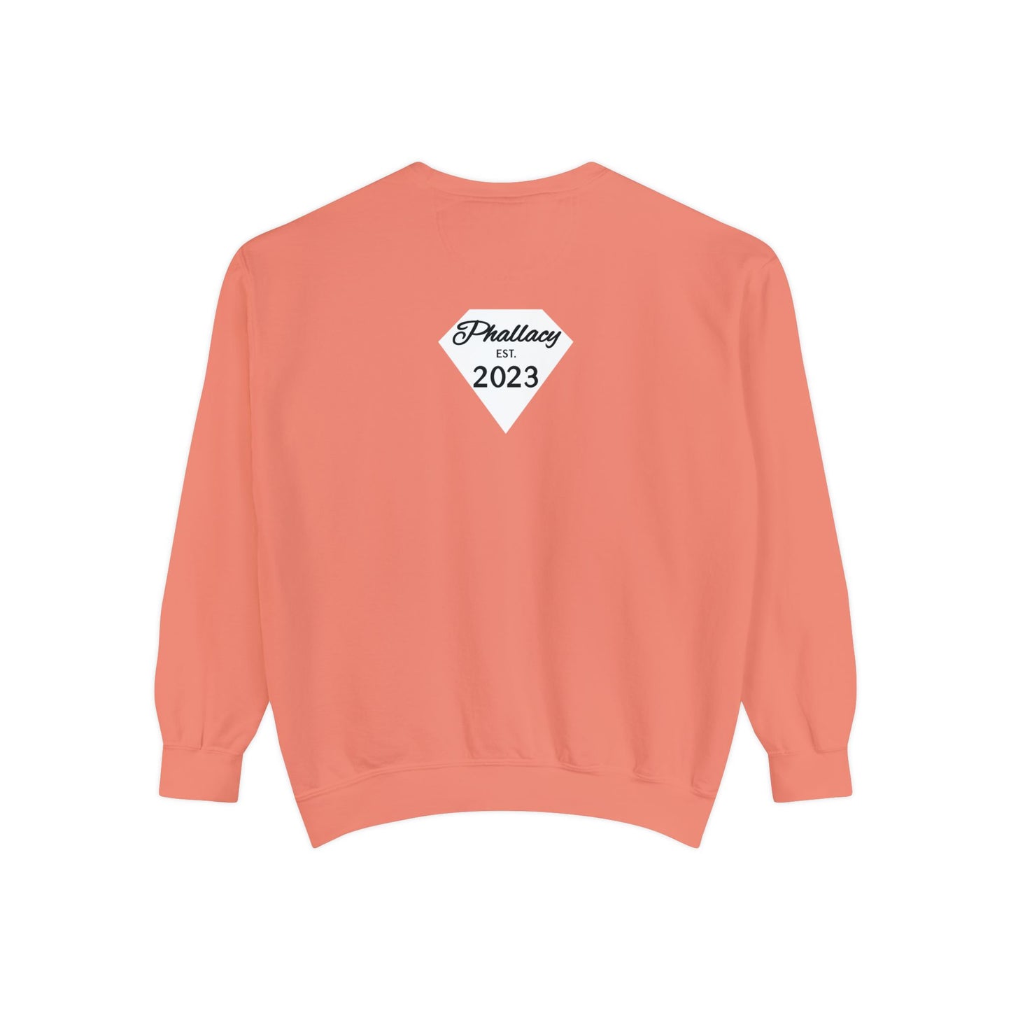 Phallacy Diamond Unisex Garment-Dyed Sweatshirt