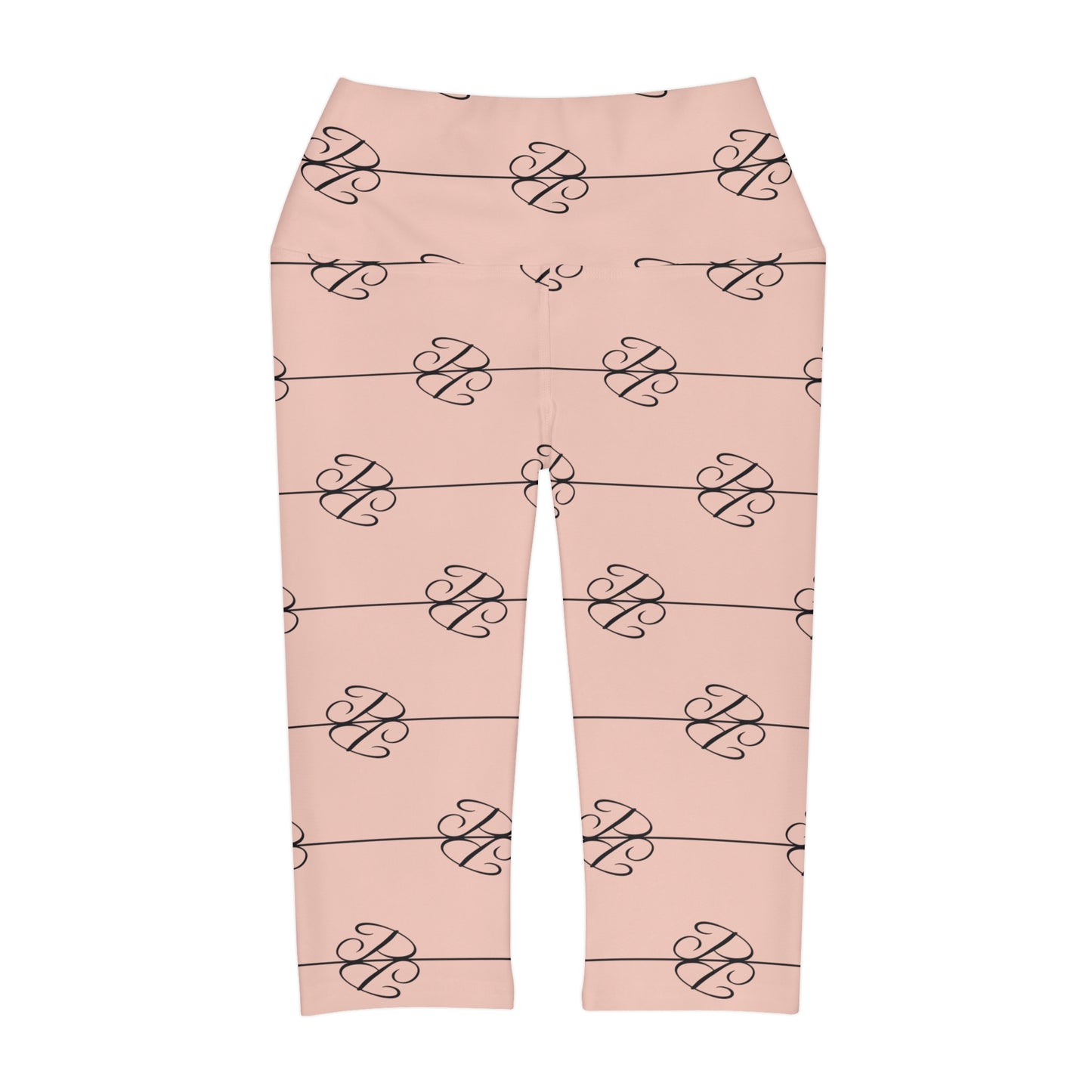 Phallacy Players Designer Yoga Capri Leggings