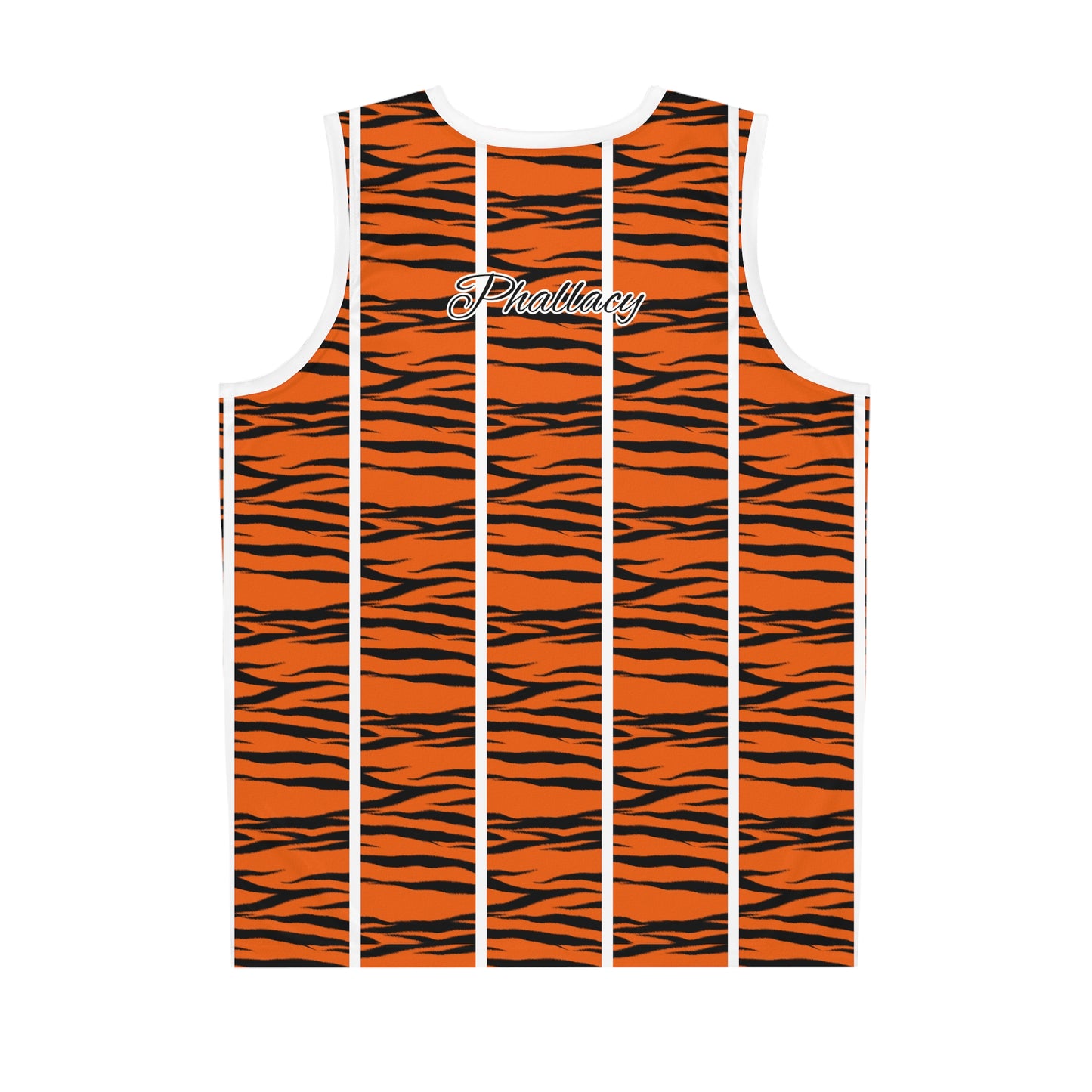Phallacy Striped Designer Basketball Jersey