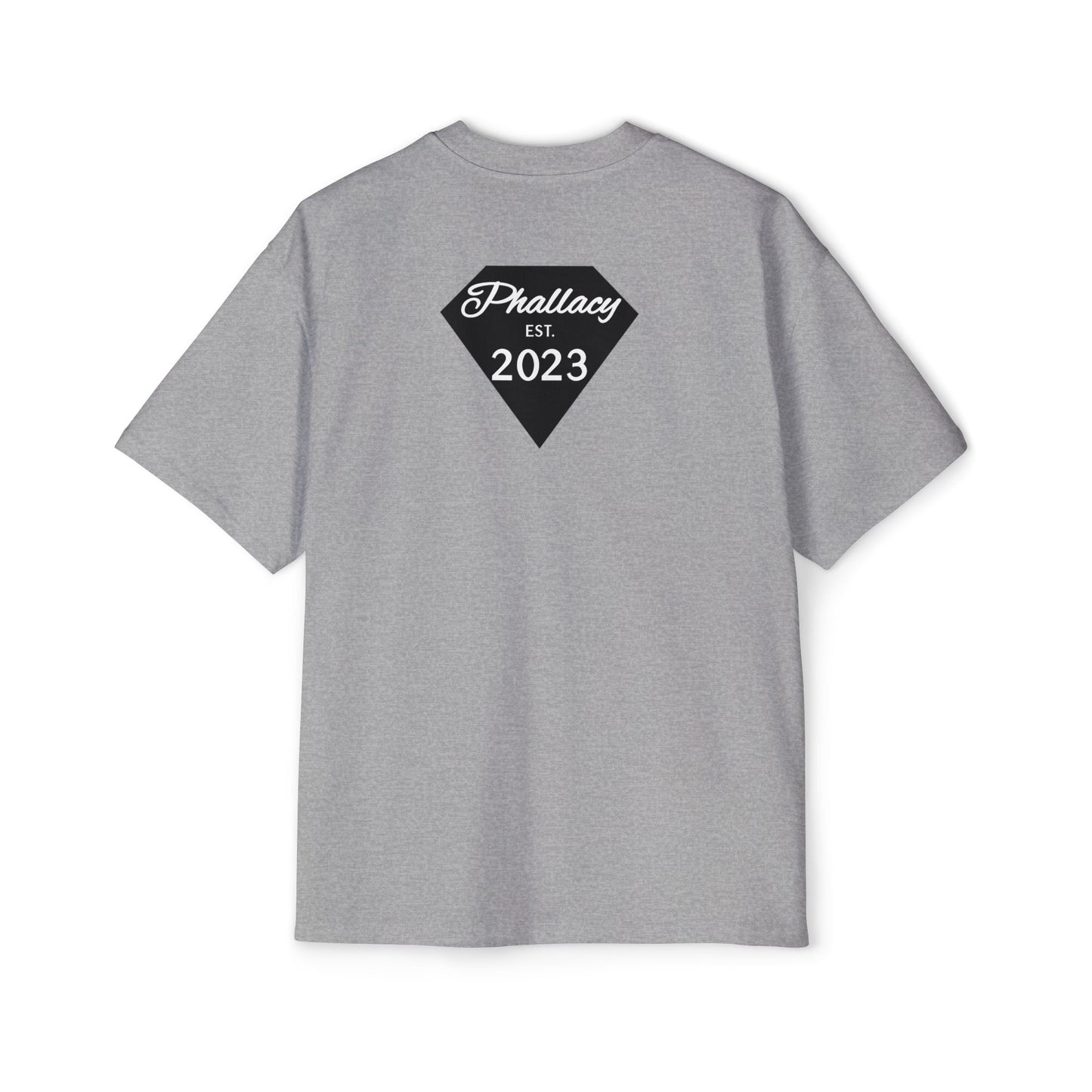 Phallacy Diamond Men's Heavy Oversized Tee
