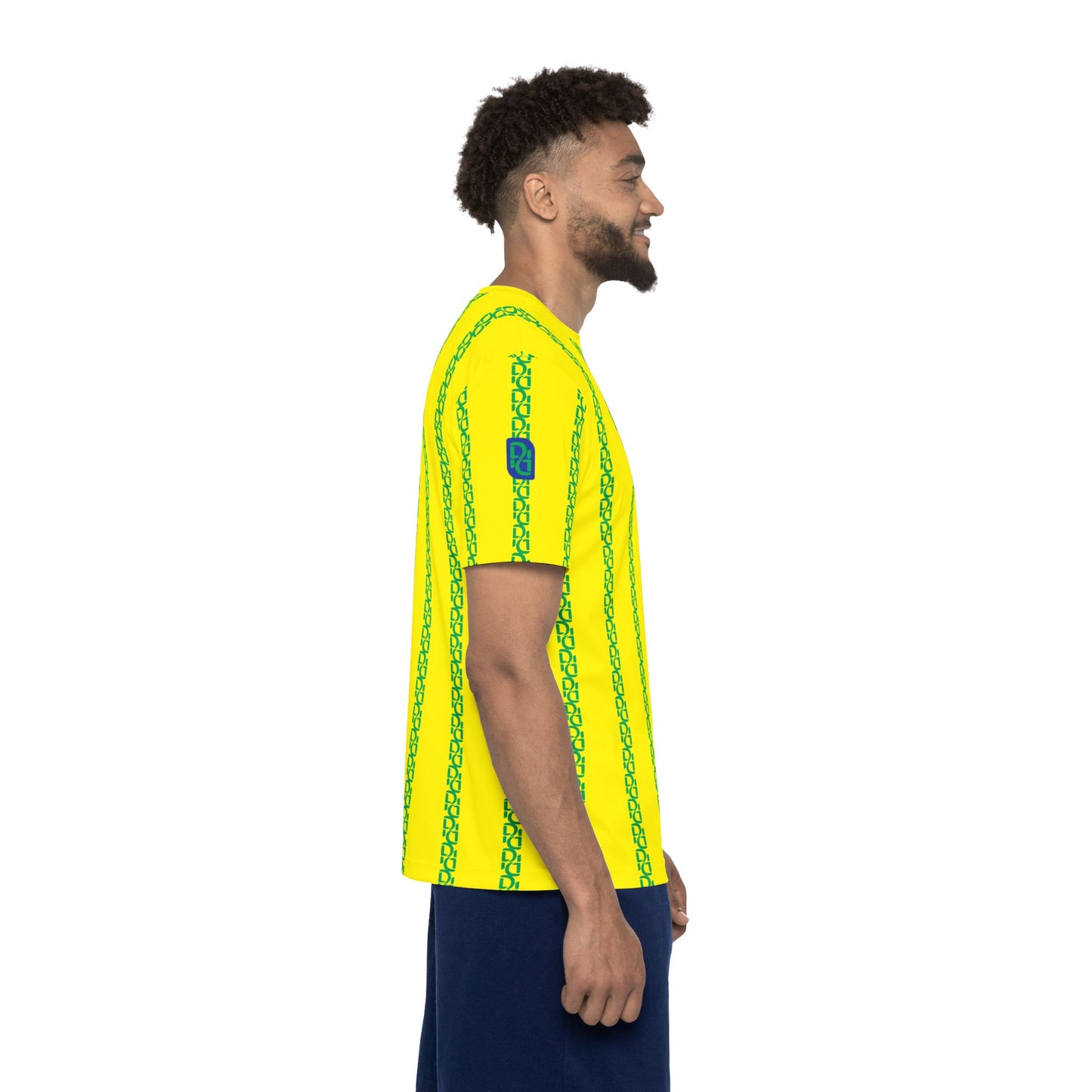Phallacy Striped Designer Men's Sports Jersey