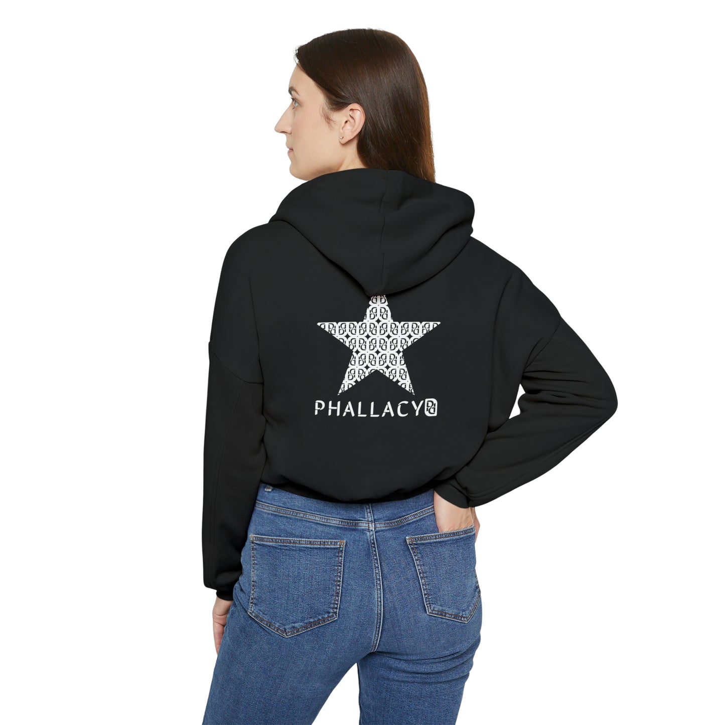 Phallacy Star Cinched Bottom Hoodie