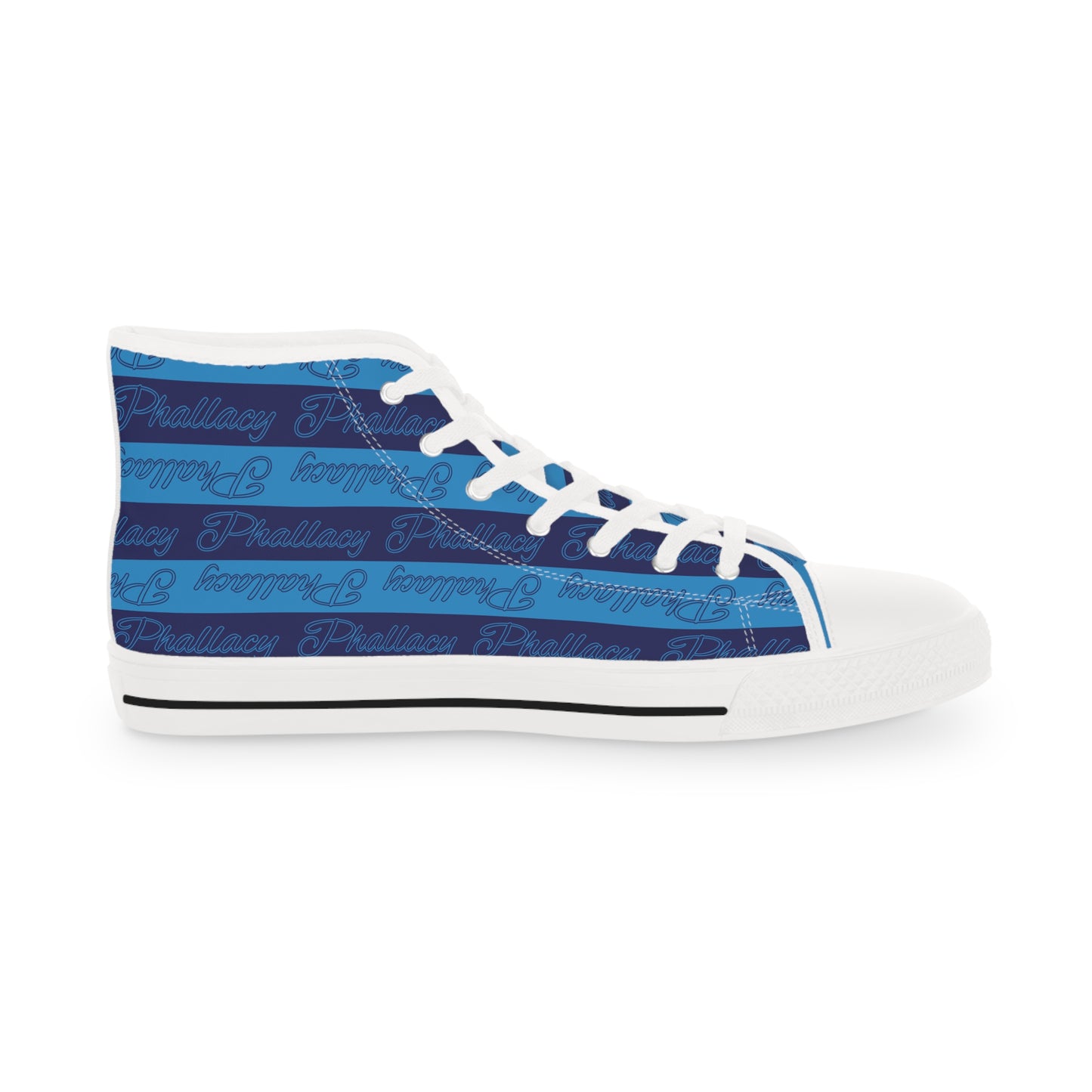 Phallacy Signature Designer Men's High Top Sneakers - Stylish Casual Footwear for Everyday Wear