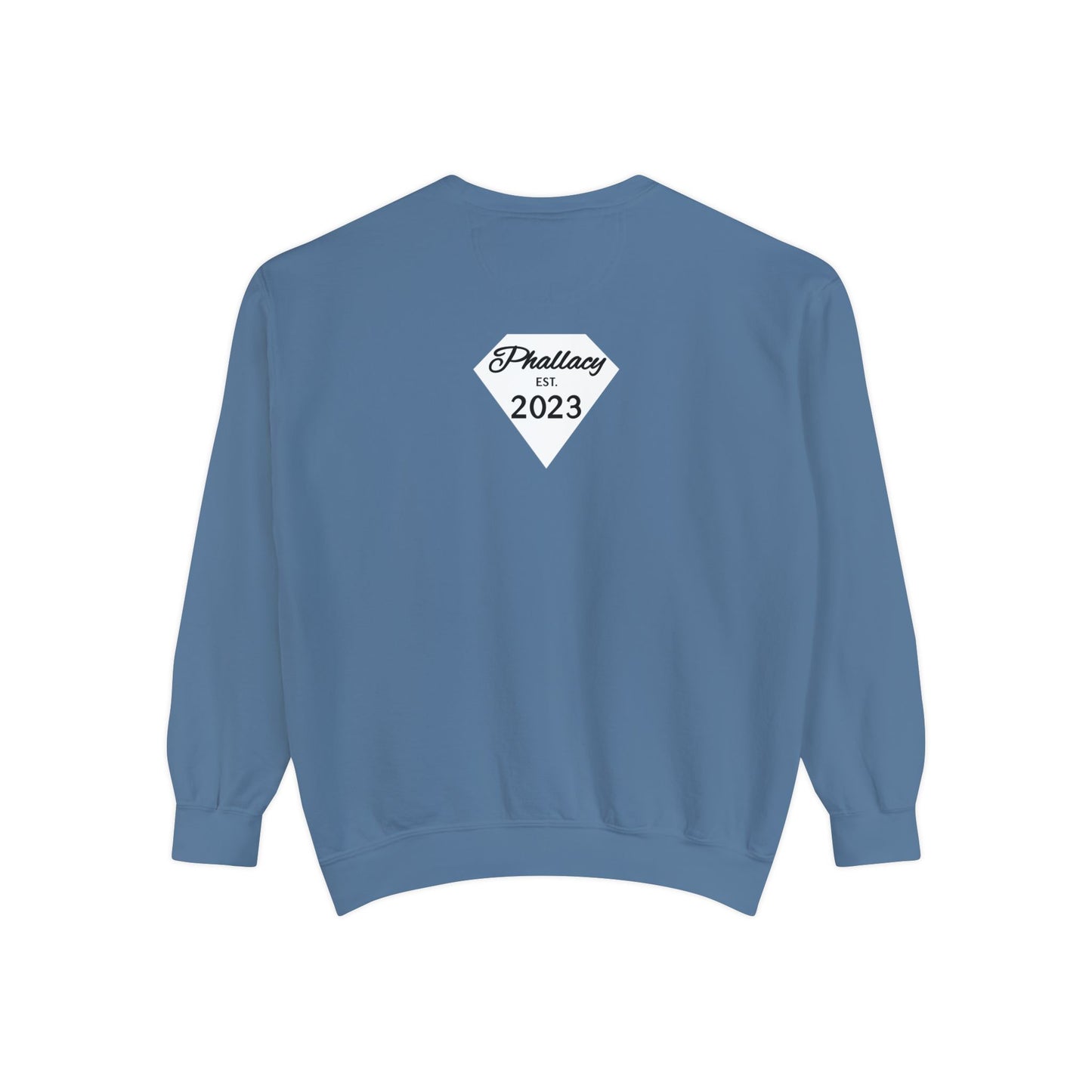 Phallacy Diamond Unisex Garment-Dyed Sweatshirt
